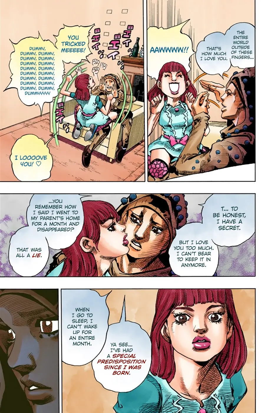 JoJo's Bizarre Adventure, Part 8: JoJolion Colored Manga β Chapter 42 β Page 4