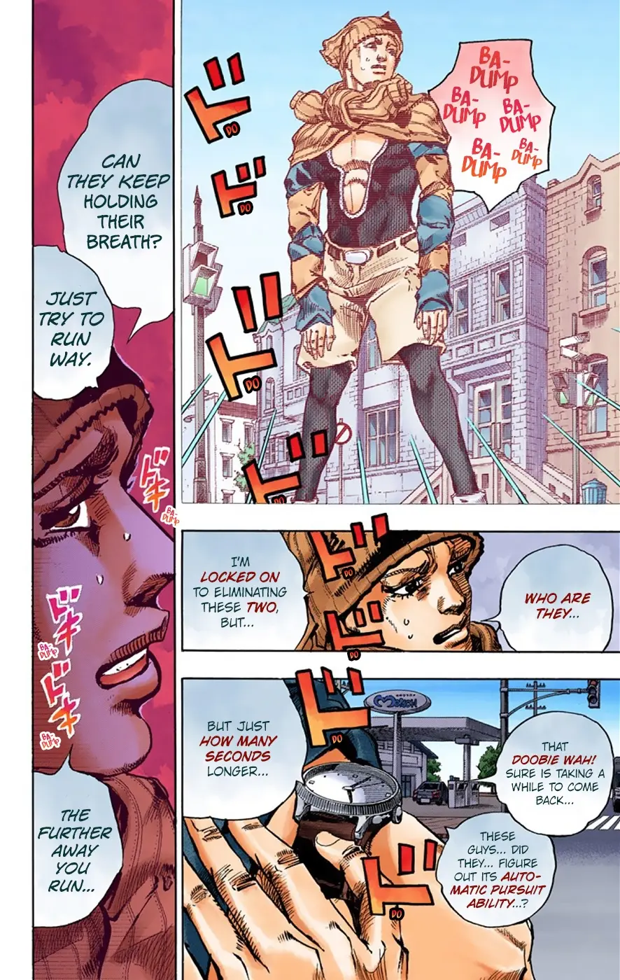 JoJo's Bizarre Adventure, Part 8: JoJolion Colored Manga β Chapter 42 β Page 9