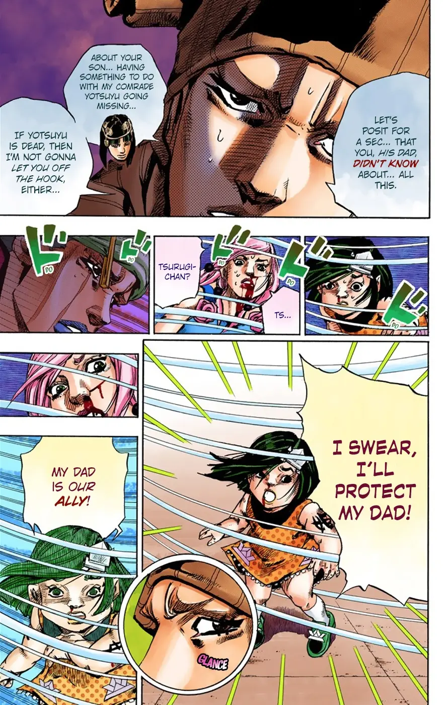 JoJo's Bizarre Adventure, Part 8: JoJolion Colored Manga β Chapter 42 β Page 32