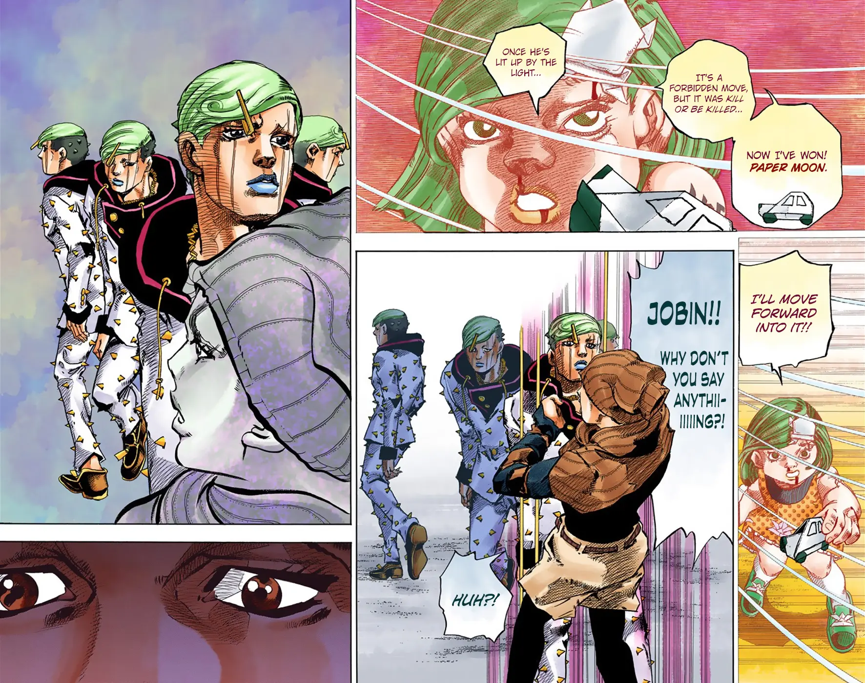 JoJo's Bizarre Adventure, Part 8: JoJolion Colored Manga β Chapter 42 β Page 35