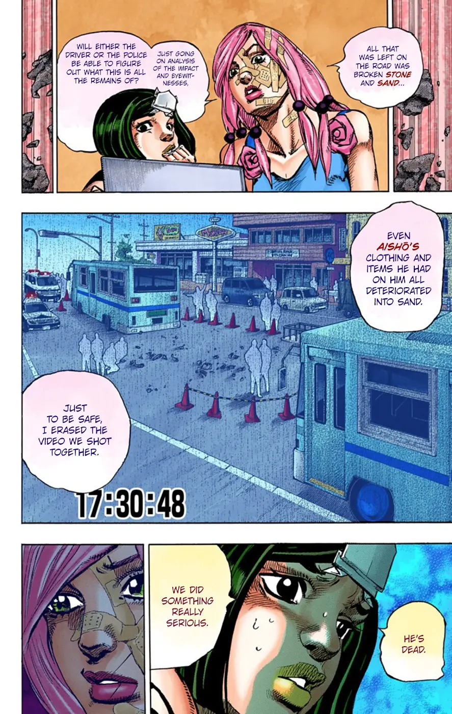 JoJo's Bizarre Adventure, Part 8: JoJolion Colored Manga β Chapter 43 β Page 10