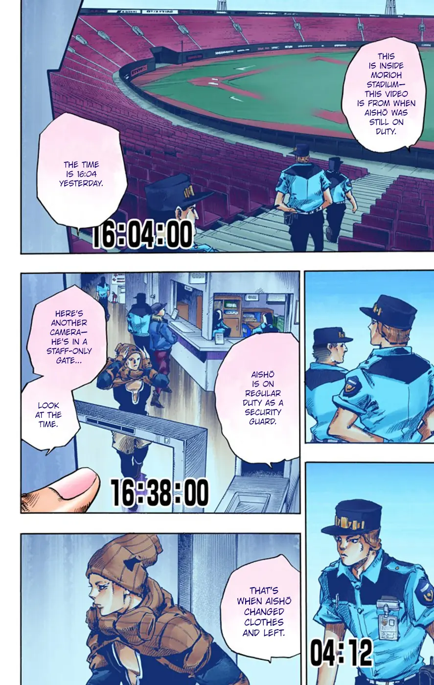 JoJo's Bizarre Adventure, Part 8: JoJolion Colored Manga β Chapter 43 β Page 12