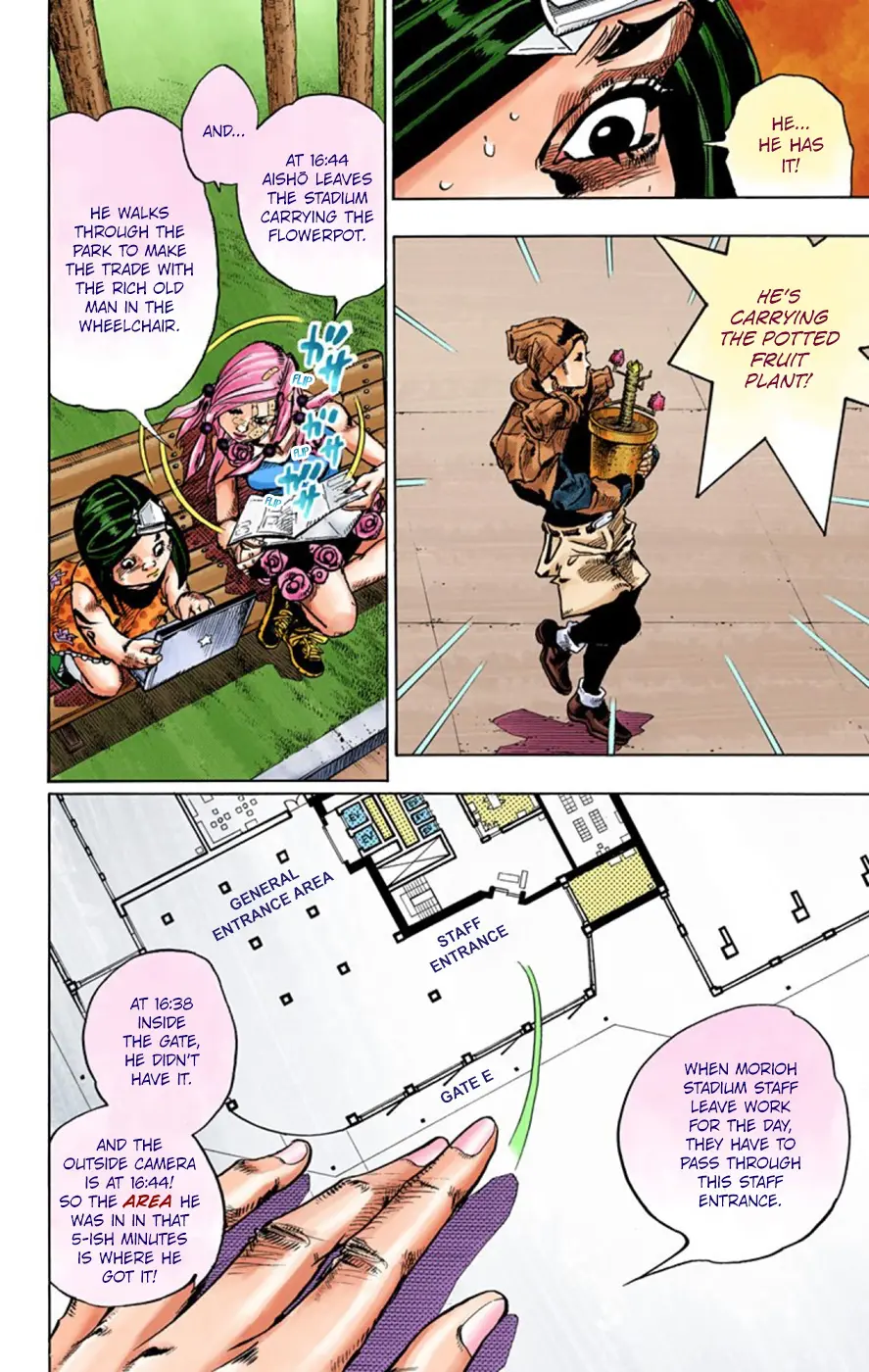JoJo's Bizarre Adventure, Part 8: JoJolion Colored Manga β Chapter 43 β Page 14