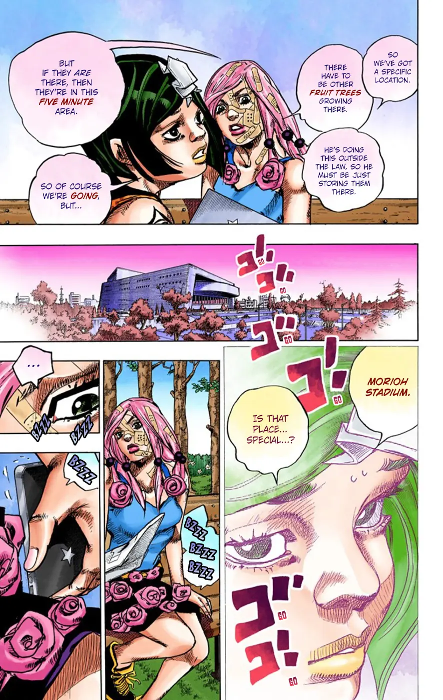 JoJo's Bizarre Adventure, Part 8: JoJolion Colored Manga β Chapter 43 β Page 15