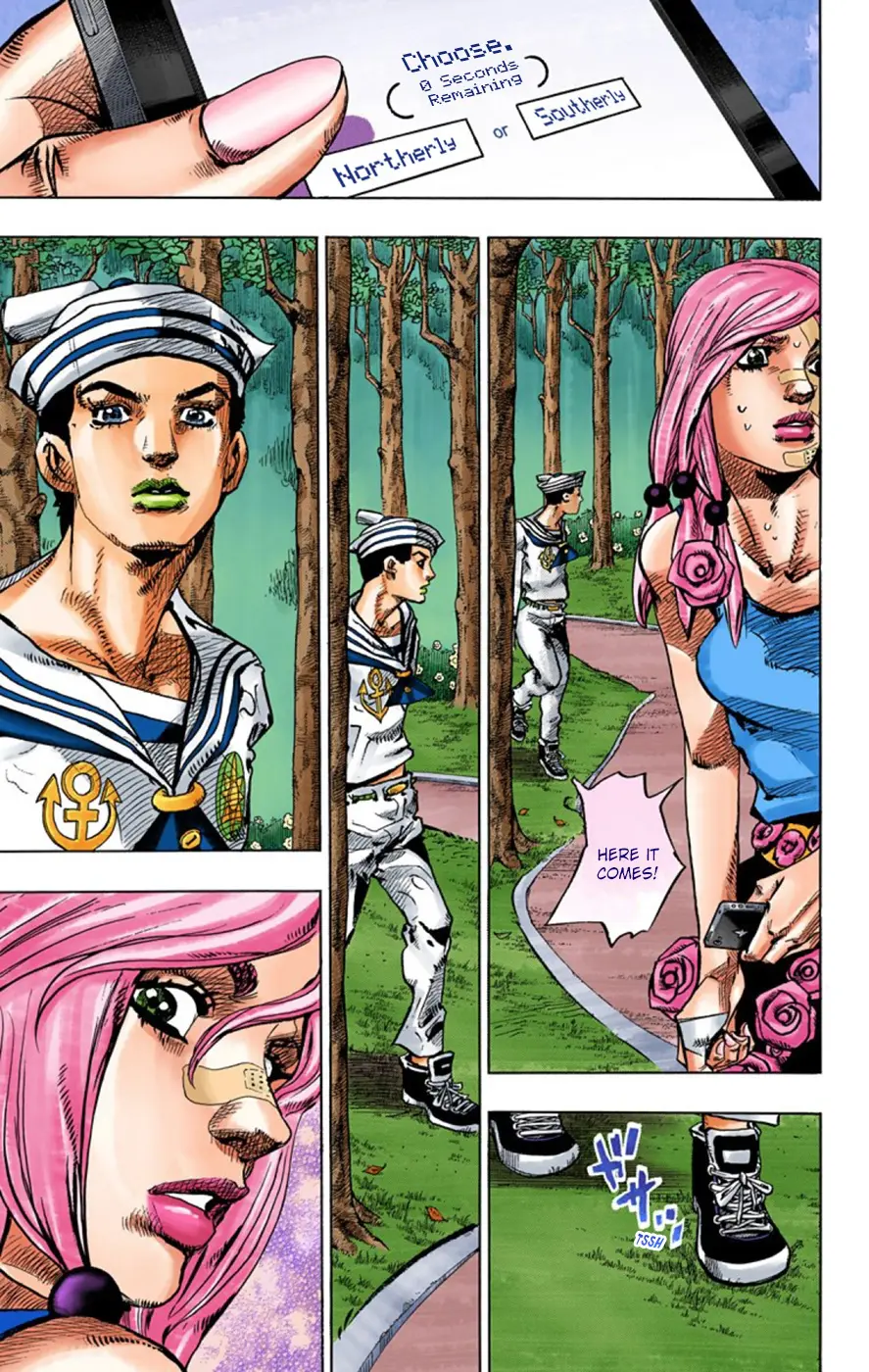 JoJo's Bizarre Adventure, Part 8: JoJolion Colored Manga β Chapter 43 β Page 17