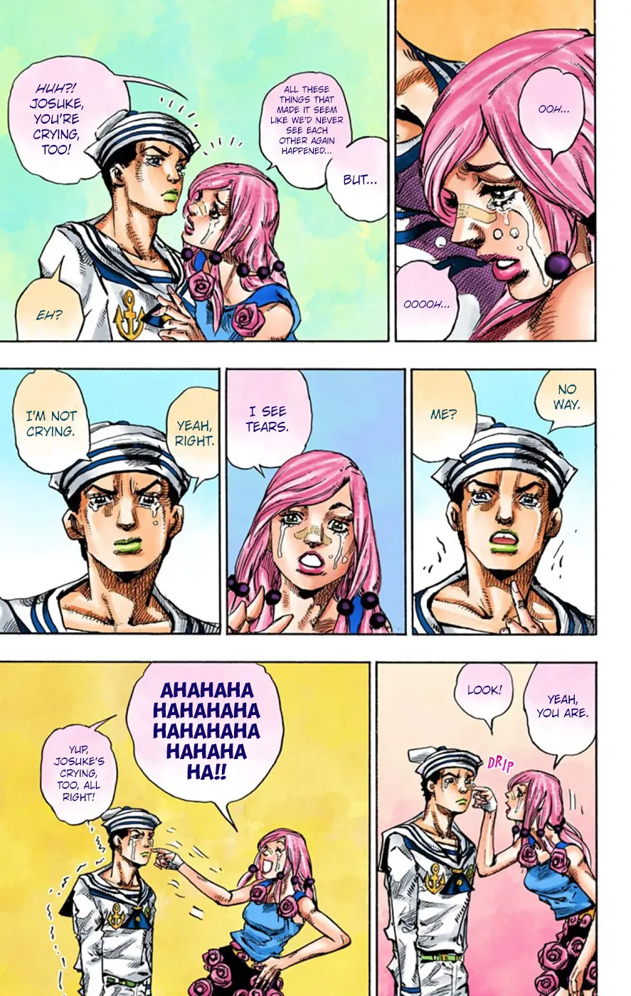JoJo's Bizarre Adventure, Part 8: JoJolion Colored Manga β Chapter 43 β Page 21