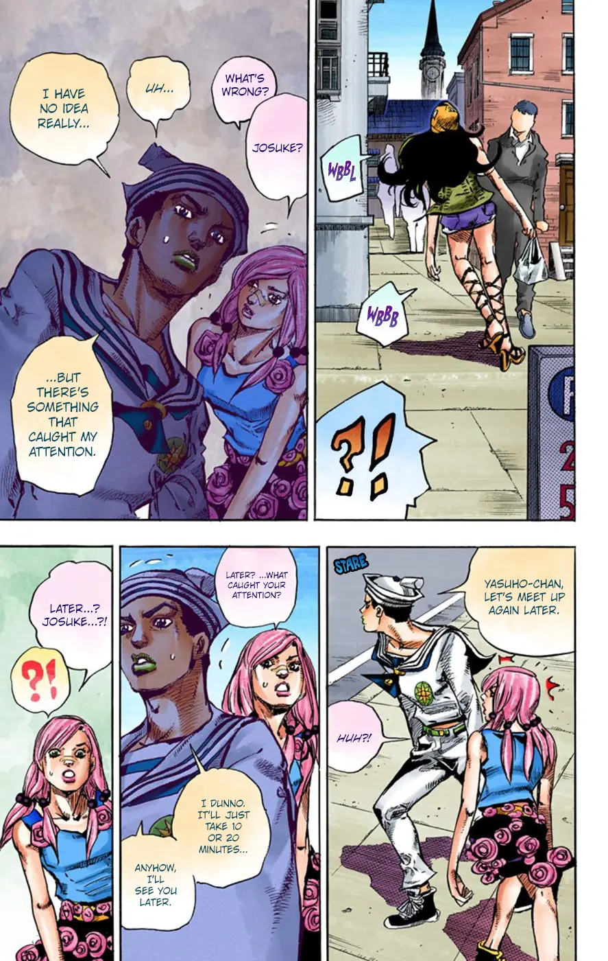 JoJo's Bizarre Adventure, Part 8: JoJolion Colored Manga β Chapter 43 β Page 29