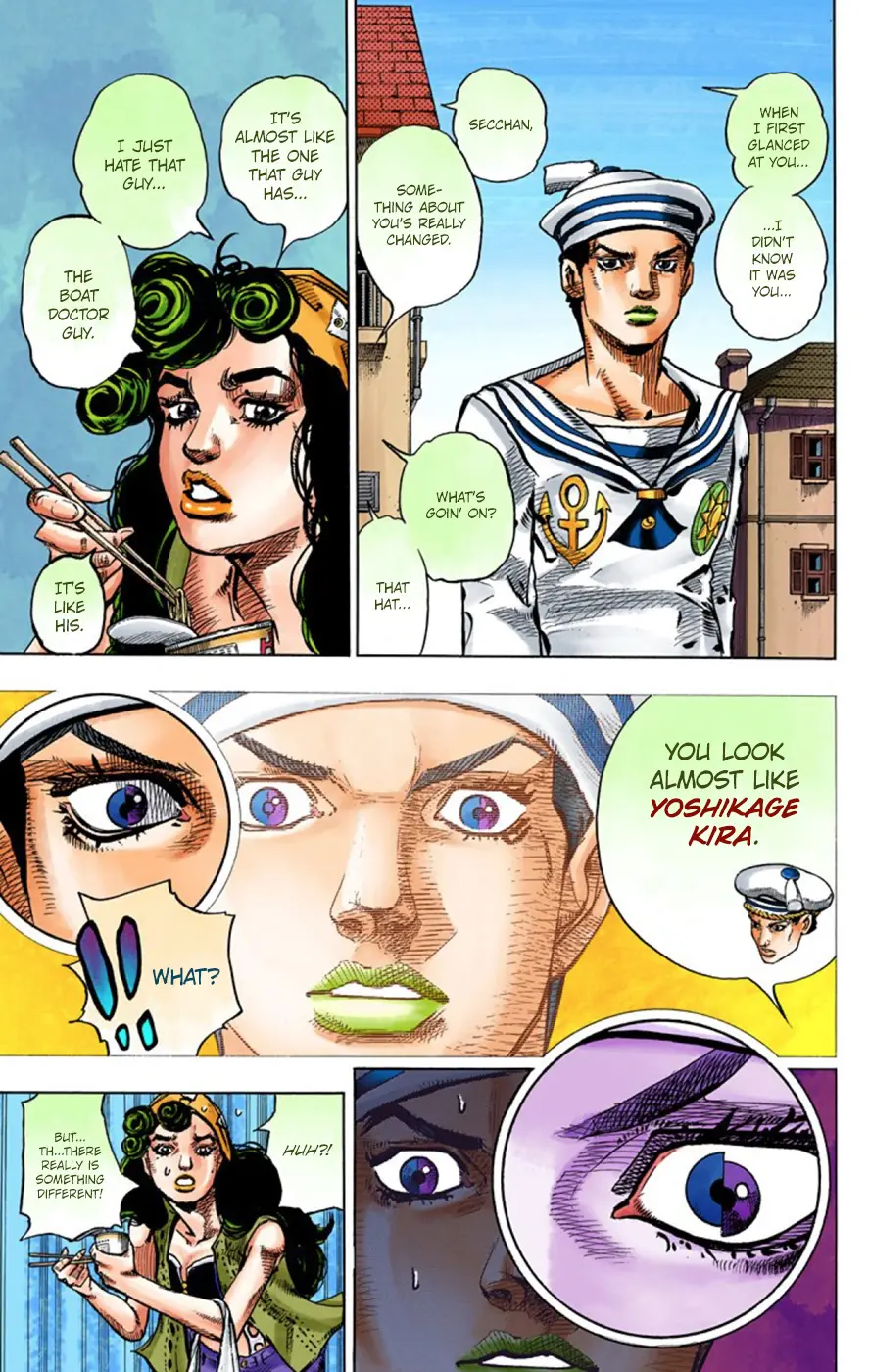 JoJo's Bizarre Adventure, Part 8: JoJolion Colored Manga β Chapter 43 β Page 35