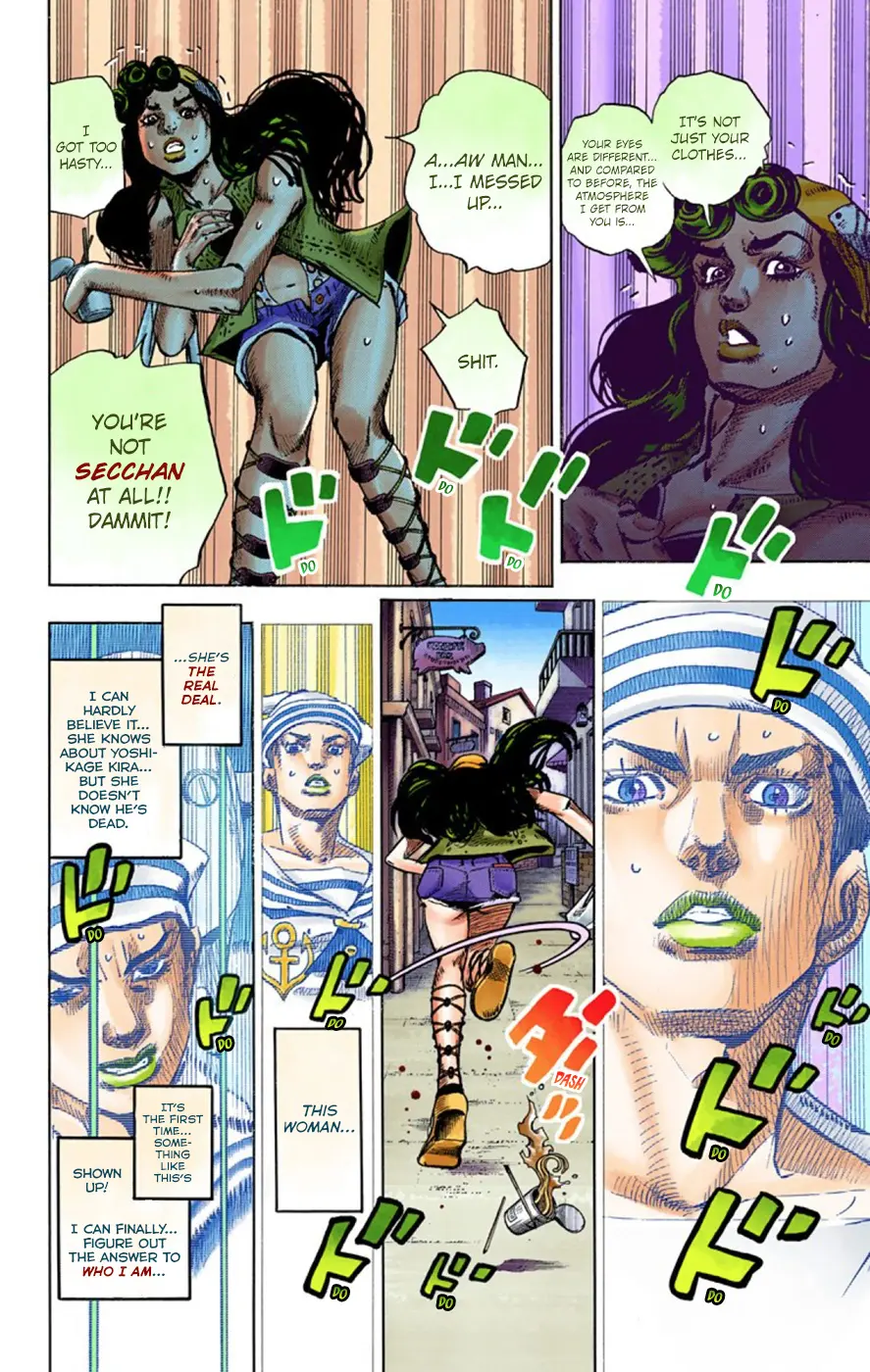 JoJo's Bizarre Adventure, Part 8: JoJolion Colored Manga β Chapter 43 β Page 36