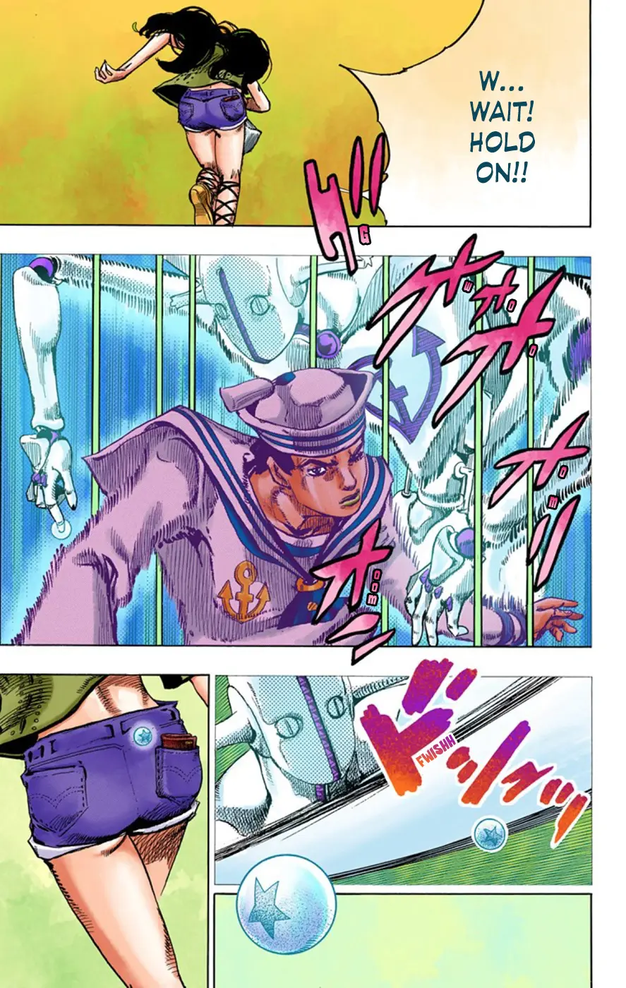 JoJo's Bizarre Adventure, Part 8: JoJolion Colored Manga β Chapter 43 β Page 37