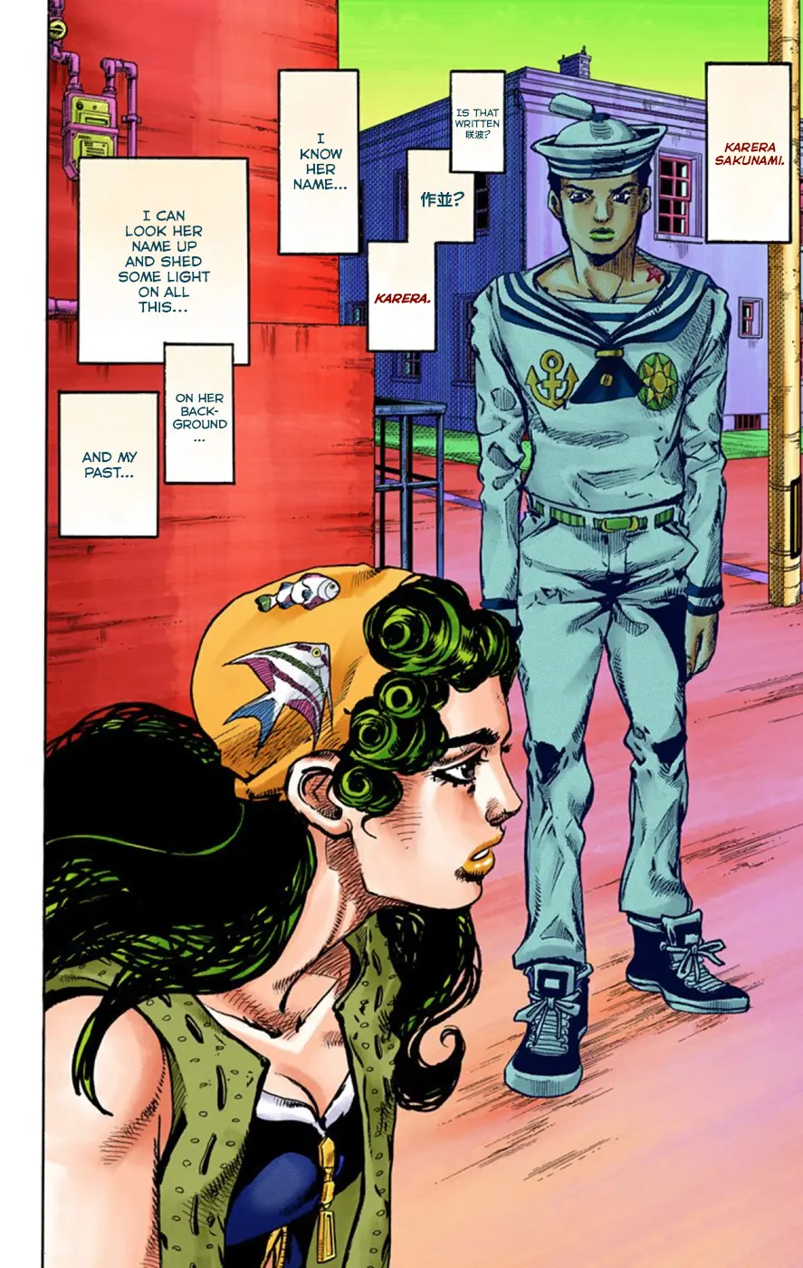 JoJo's Bizarre Adventure, Part 8: JoJolion Colored Manga β Chapter 43 β Page 40