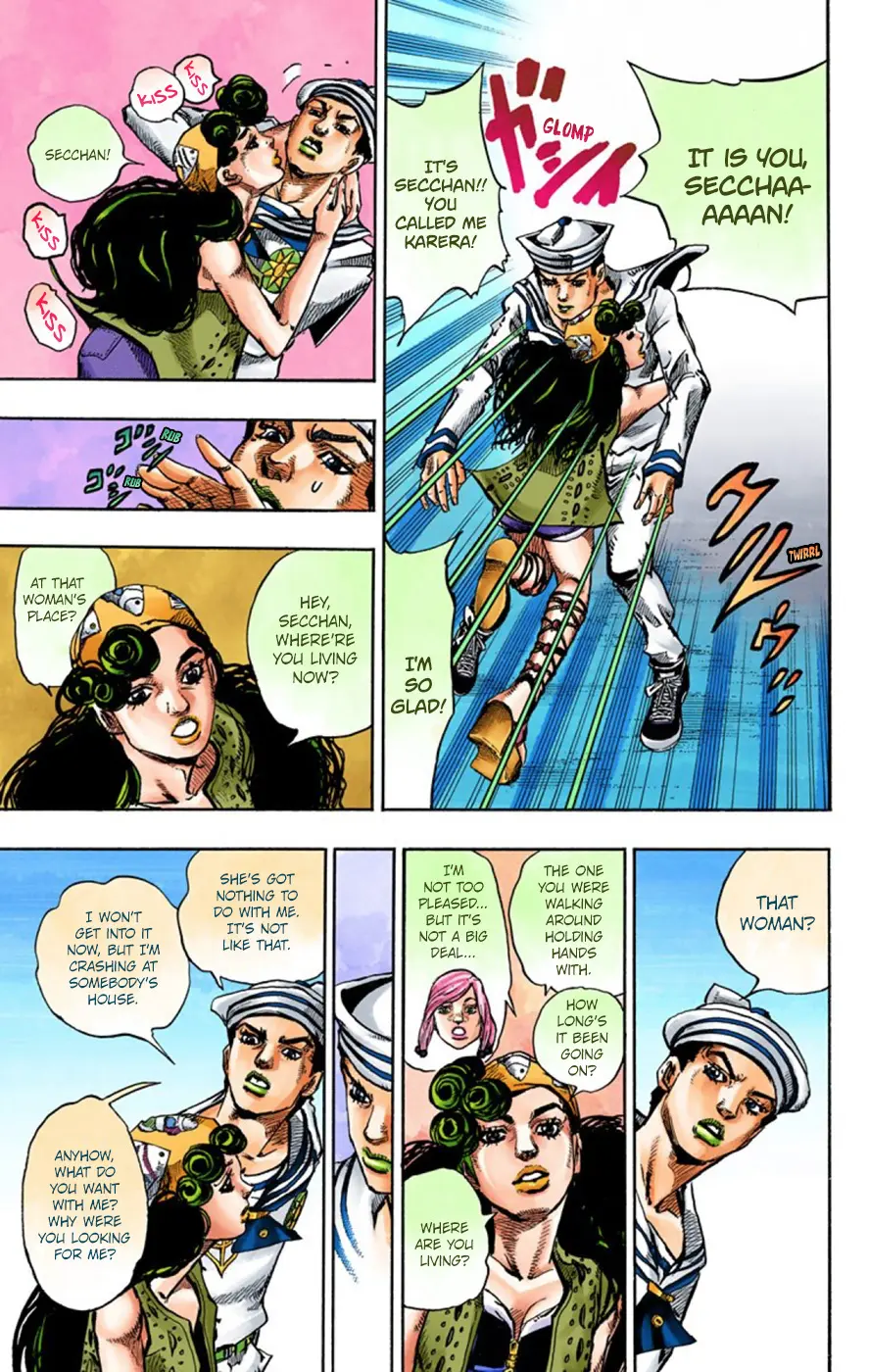 JoJo's Bizarre Adventure, Part 8: JoJolion Colored Manga β Chapter 43 β Page 41