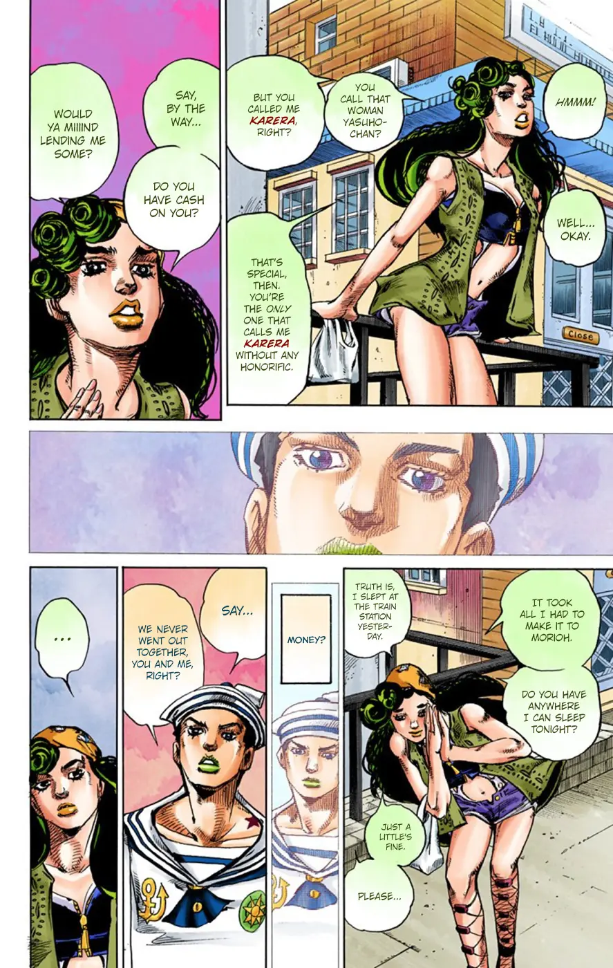 JoJo's Bizarre Adventure, Part 8: JoJolion Colored Manga β Chapter 43 β Page 42