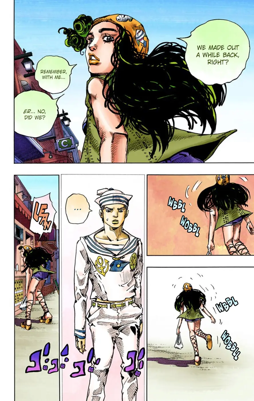 JoJo's Bizarre Adventure, Part 8: JoJolion Colored Manga β Chapter 43 β Page 44