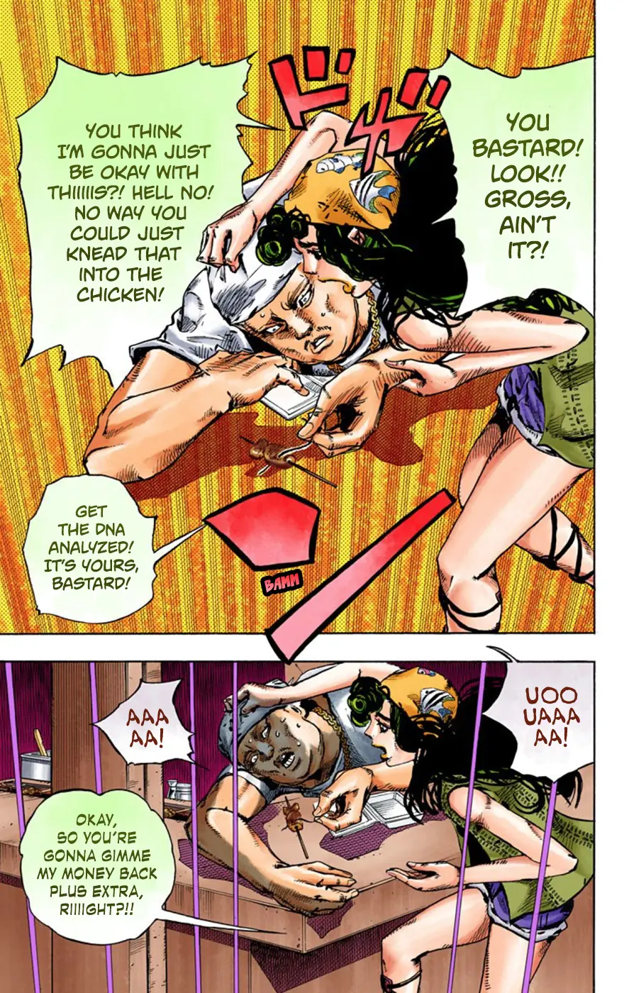 JoJo's Bizarre Adventure, Part 8: JoJolion Colored Manga β Chapter 43 β Page 49