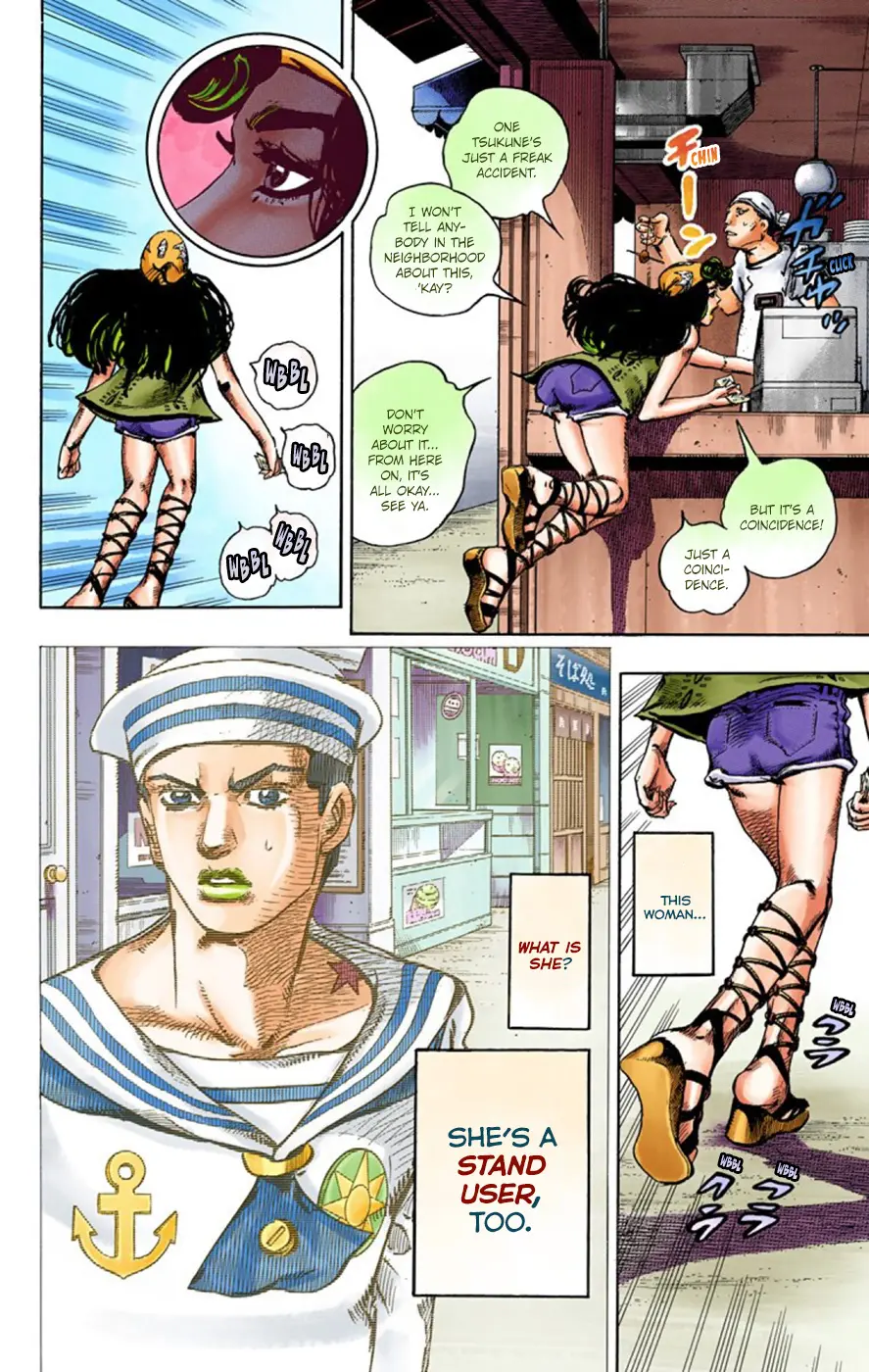 JoJo's Bizarre Adventure, Part 8: JoJolion Colored Manga β Chapter 43 β Page 50