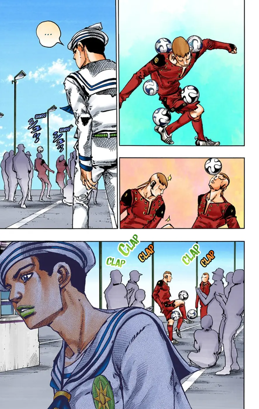 JoJo's Bizarre Adventure, Part 8: JoJolion Colored Manga β Chapter 44 β Page 3