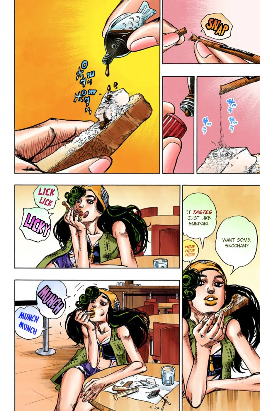 JoJo's Bizarre Adventure, Part 8: JoJolion Colored Manga β Chapter 44 β Page 6