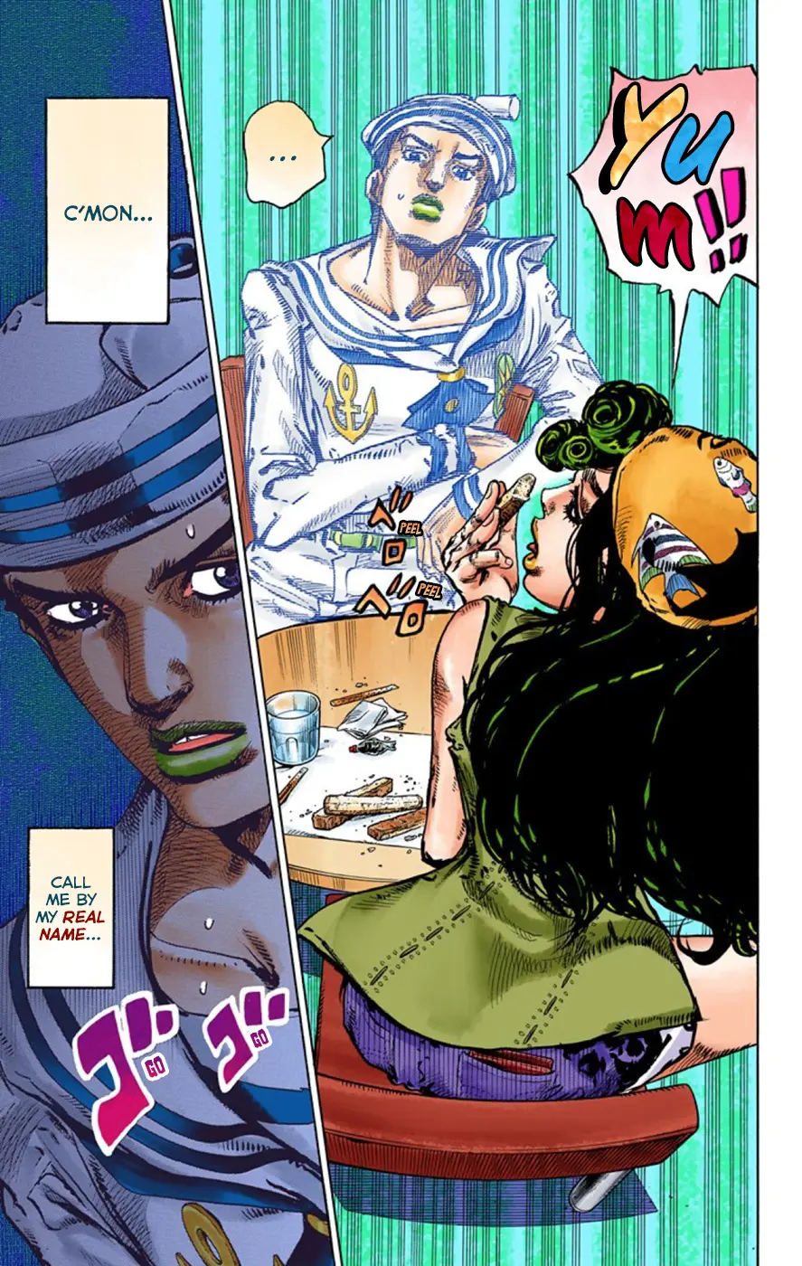 JoJo's Bizarre Adventure, Part 8: JoJolion Colored Manga β Chapter 44 β Page 7