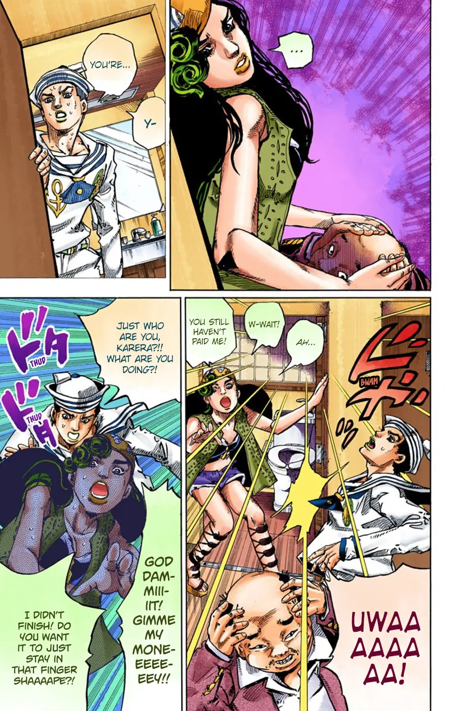 JoJo's Bizarre Adventure, Part 8: JoJolion Colored Manga β Chapter 44 β Page 13