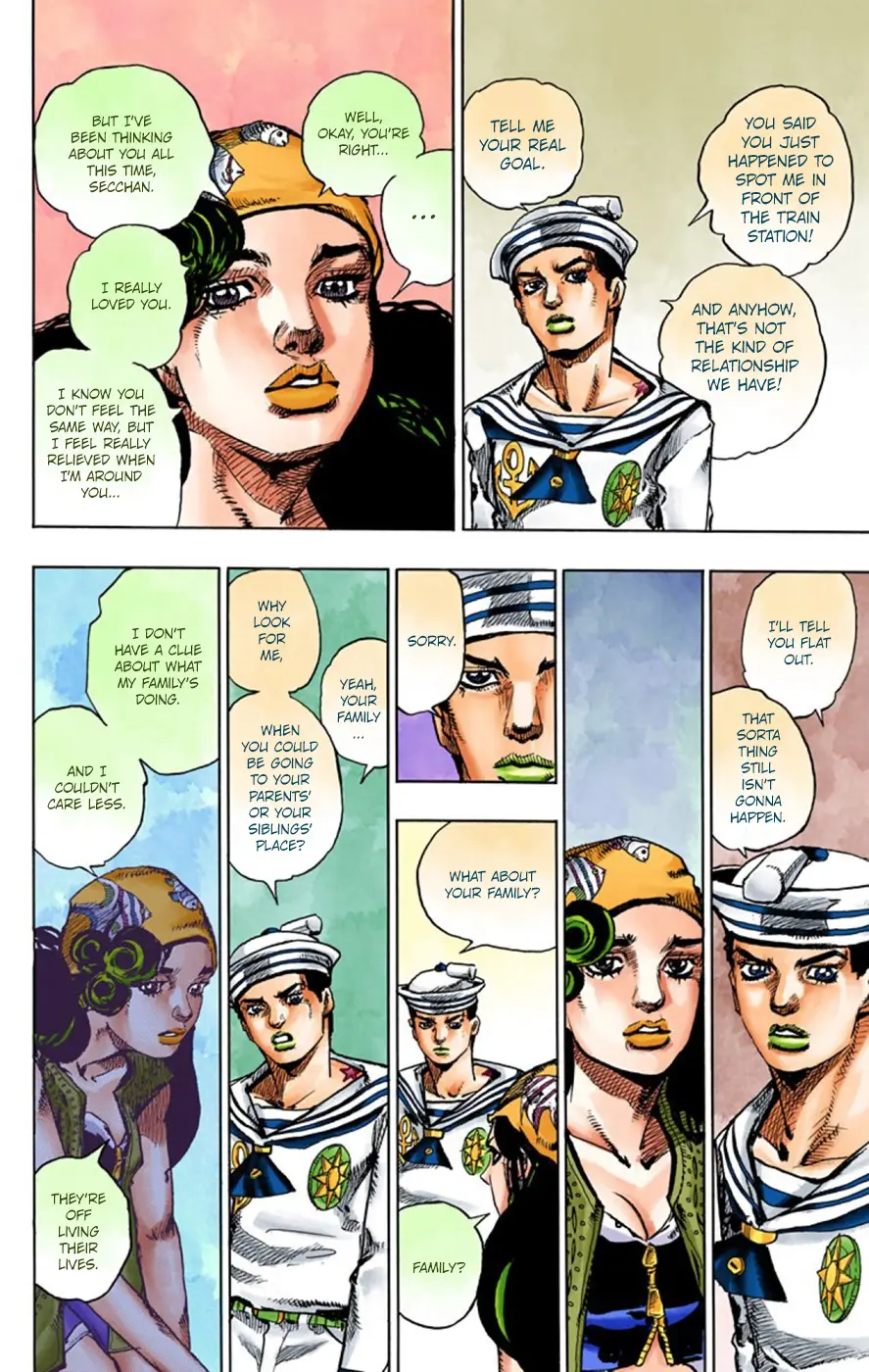 JoJo's Bizarre Adventure, Part 8: JoJolion Colored Manga β Chapter 44 β Page 16