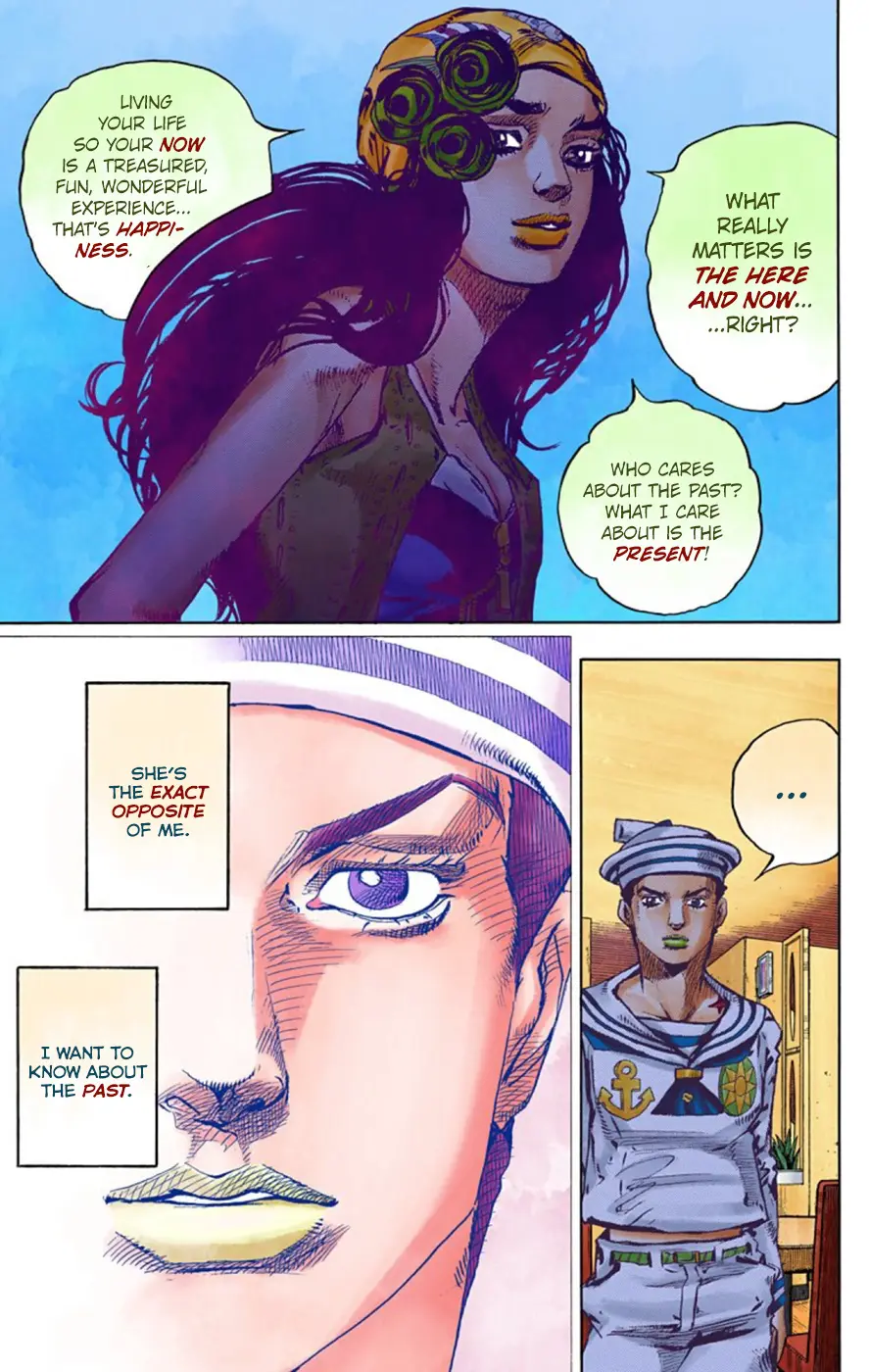 JoJo's Bizarre Adventure, Part 8: JoJolion Colored Manga β Chapter 44 β Page 17