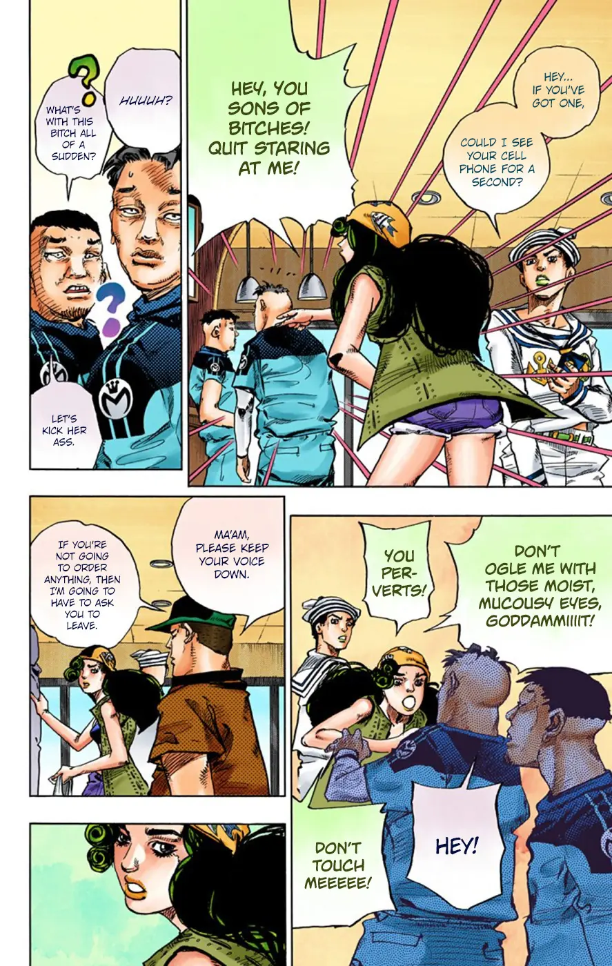 JoJo's Bizarre Adventure, Part 8: JoJolion Colored Manga β Chapter 44 β Page 18