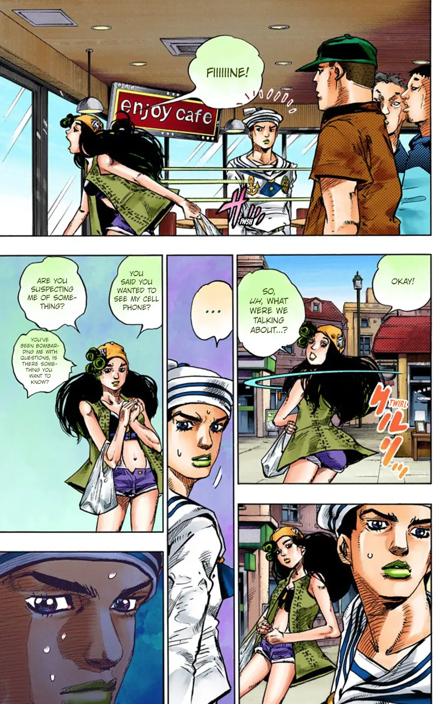 JoJo's Bizarre Adventure, Part 8: JoJolion Colored Manga β Chapter 44 β Page 19