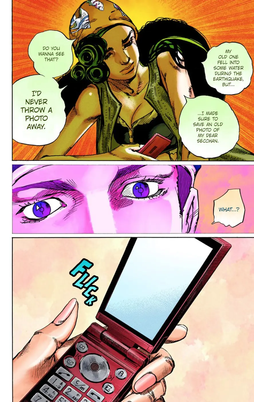 JoJo's Bizarre Adventure, Part 8: JoJolion Colored Manga β Chapter 44 β Page 20