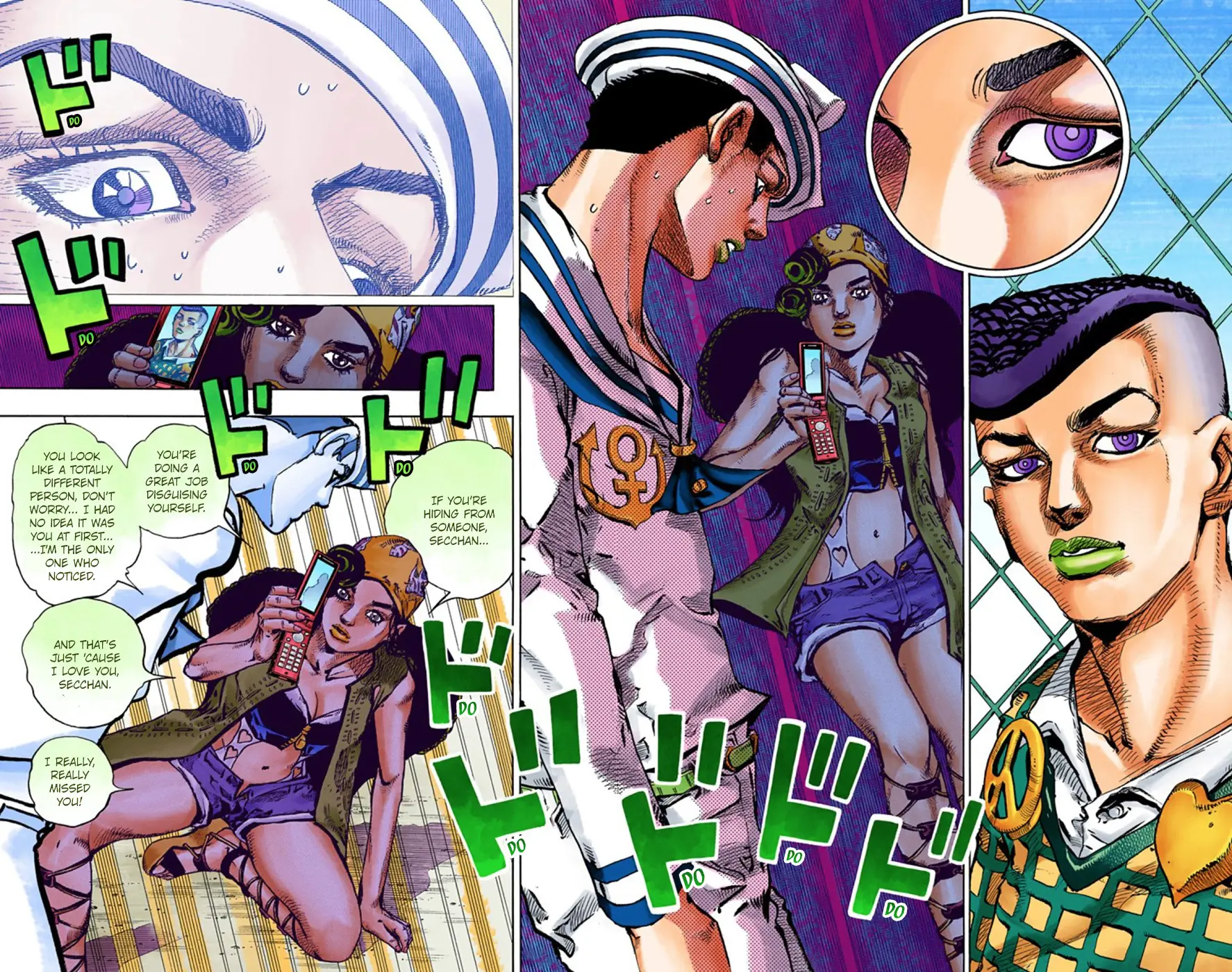 JoJo's Bizarre Adventure, Part 8: JoJolion Colored Manga β Chapter 44 β Page 22