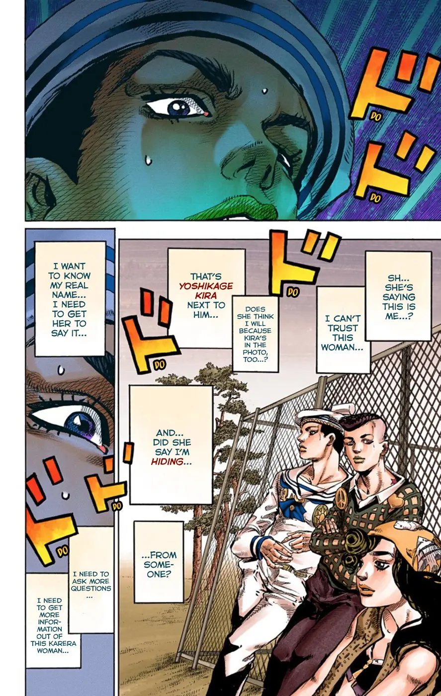 JoJo's Bizarre Adventure, Part 8: JoJolion Colored Manga β Chapter 44 β Page 23