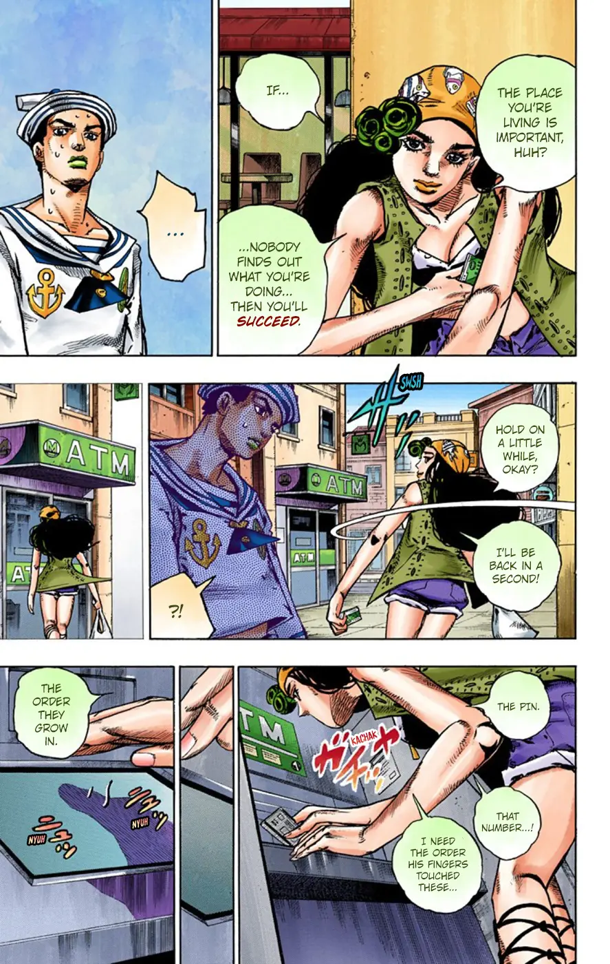 JoJo's Bizarre Adventure, Part 8: JoJolion Colored Manga β Chapter 44 β Page 28