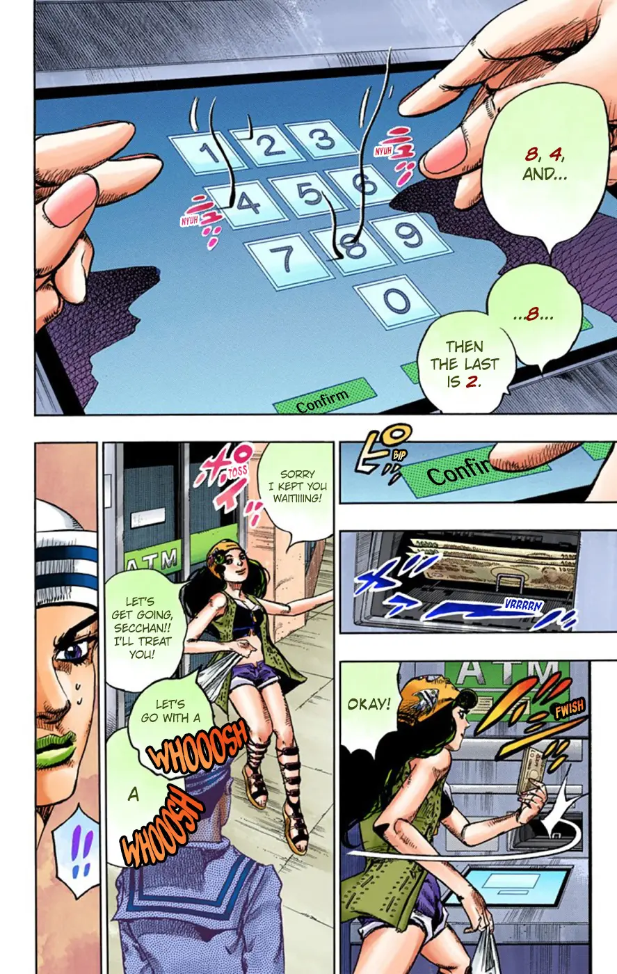 JoJo's Bizarre Adventure, Part 8: JoJolion Colored Manga β Chapter 44 β Page 29