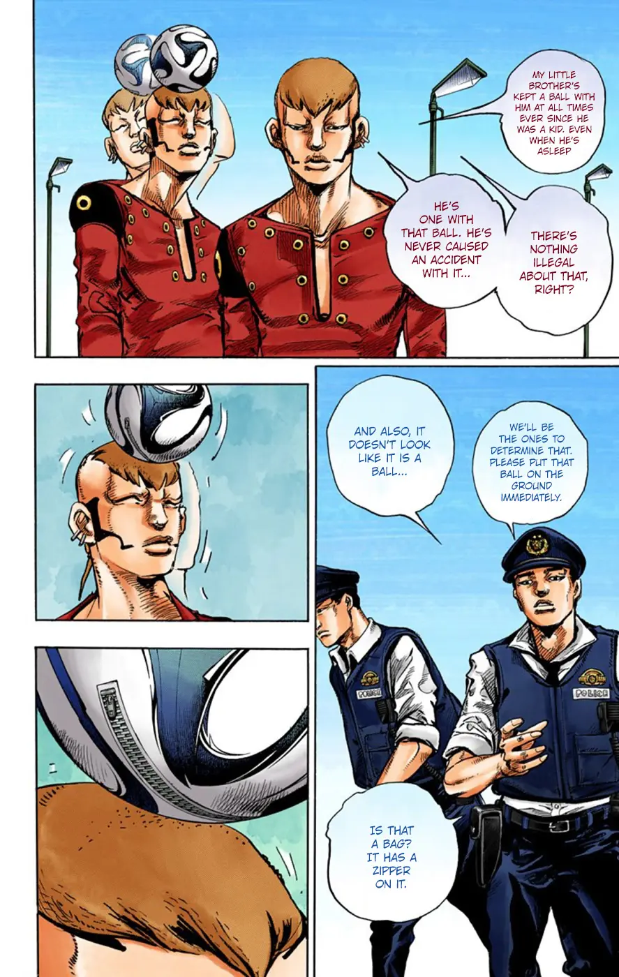 JoJo's Bizarre Adventure, Part 8: JoJolion Colored Manga β Chapter 44 β Page 34
