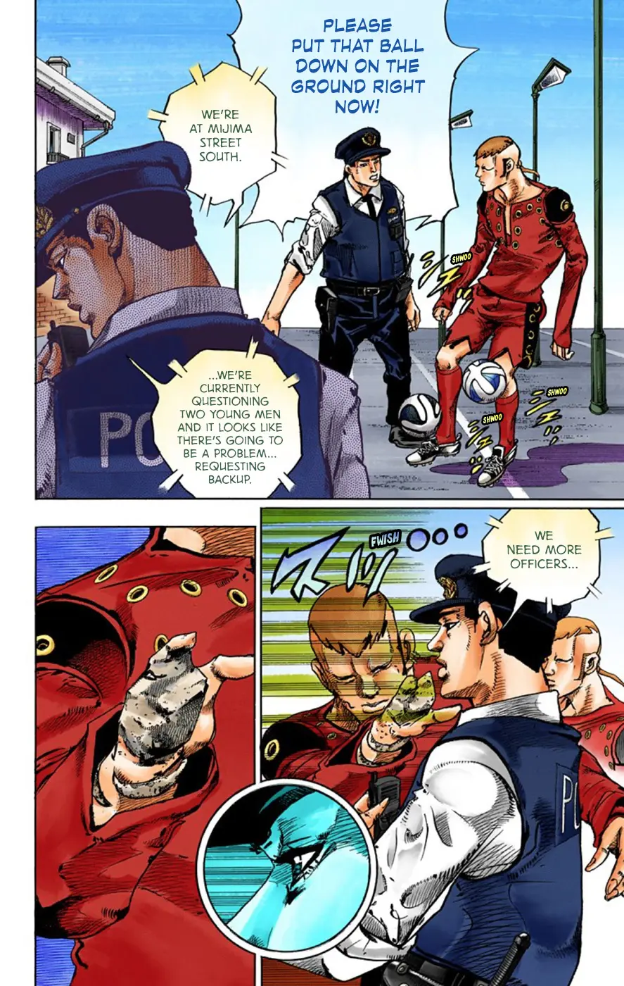 JoJo's Bizarre Adventure, Part 8: JoJolion Colored Manga β Chapter 44 β Page 36
