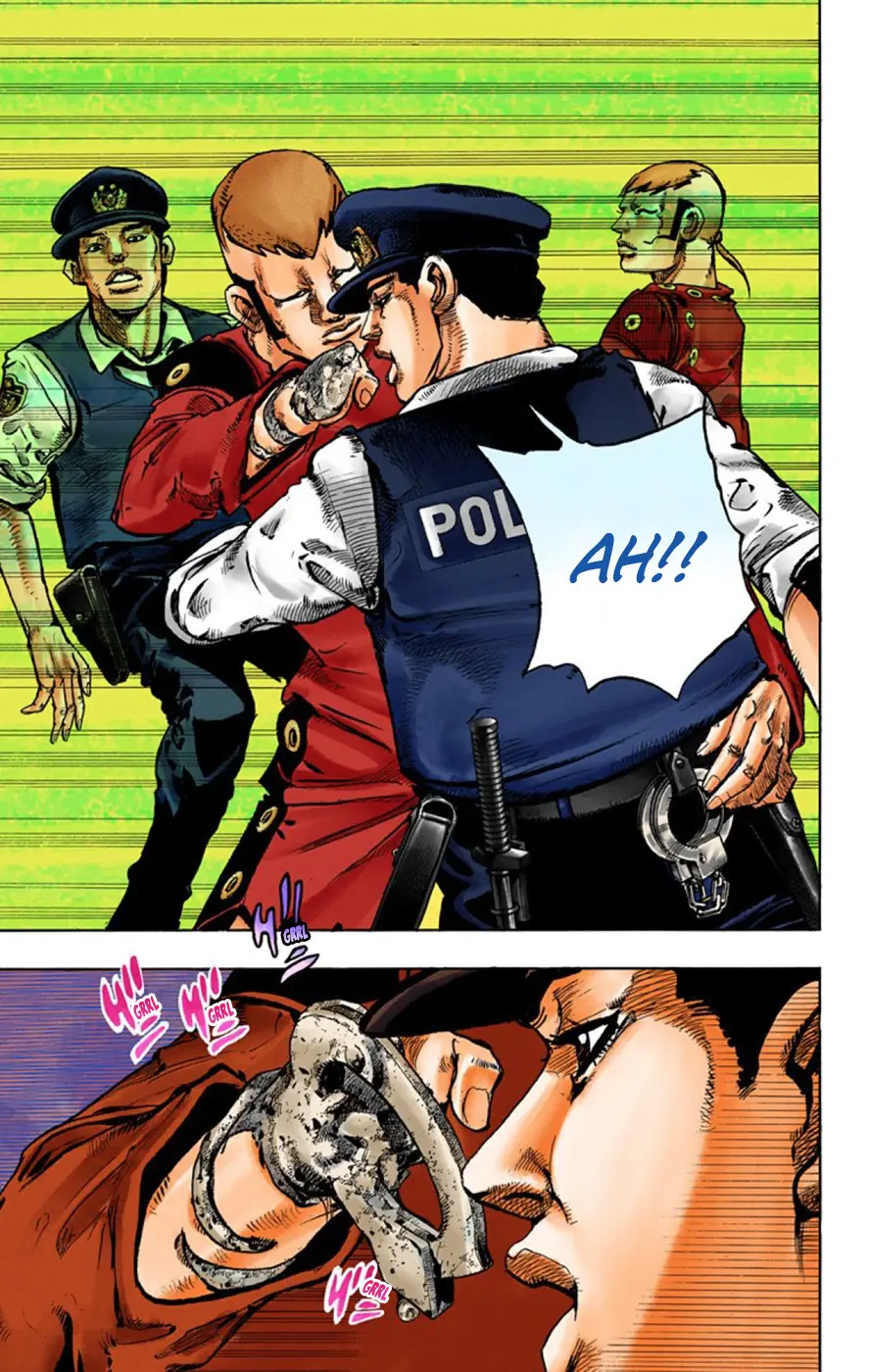 JoJo's Bizarre Adventure, Part 8: JoJolion Colored Manga β Chapter 44 β Page 37