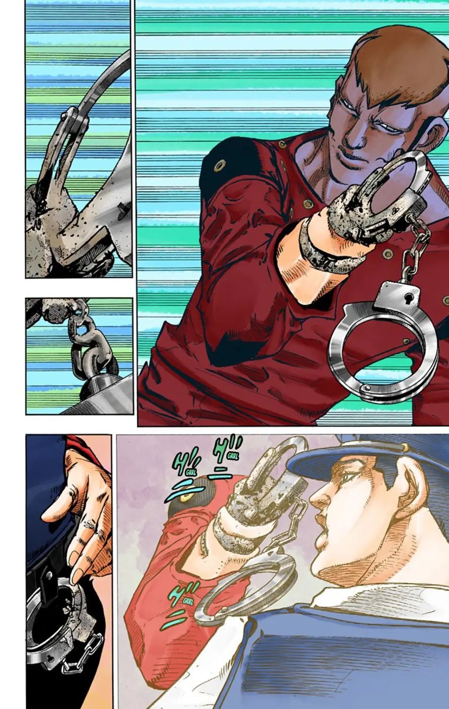 JoJo's Bizarre Adventure, Part 8: JoJolion Colored Manga β Chapter 44 β Page 38