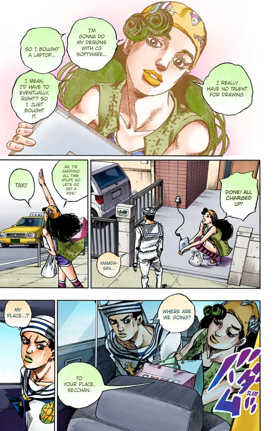 JoJo's Bizarre Adventure, Part 8: JoJolion Colored Manga β Chapter 45 β Page 5