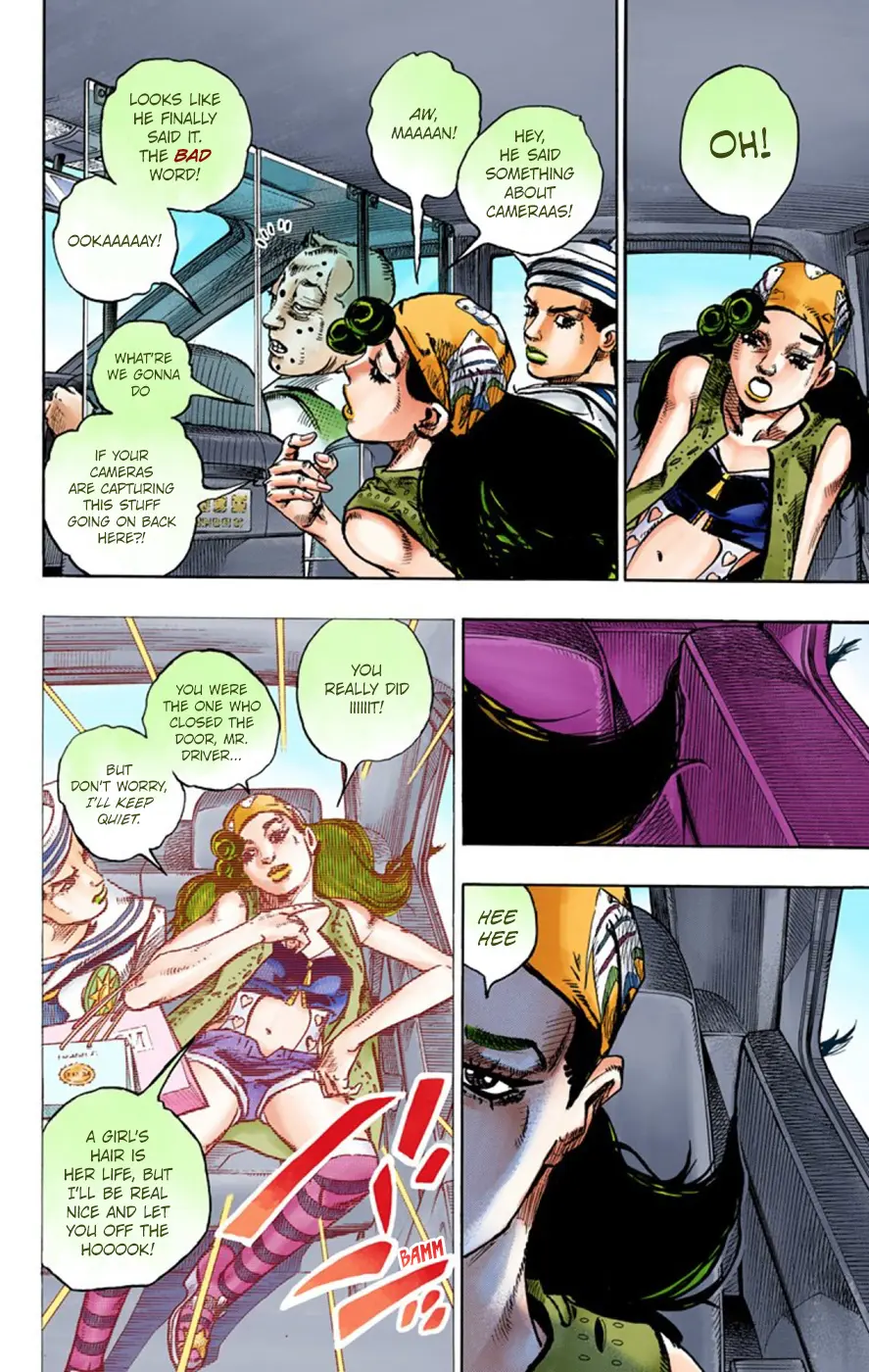JoJo's Bizarre Adventure, Part 8: JoJolion Colored Manga β Chapter 45 β Page 8