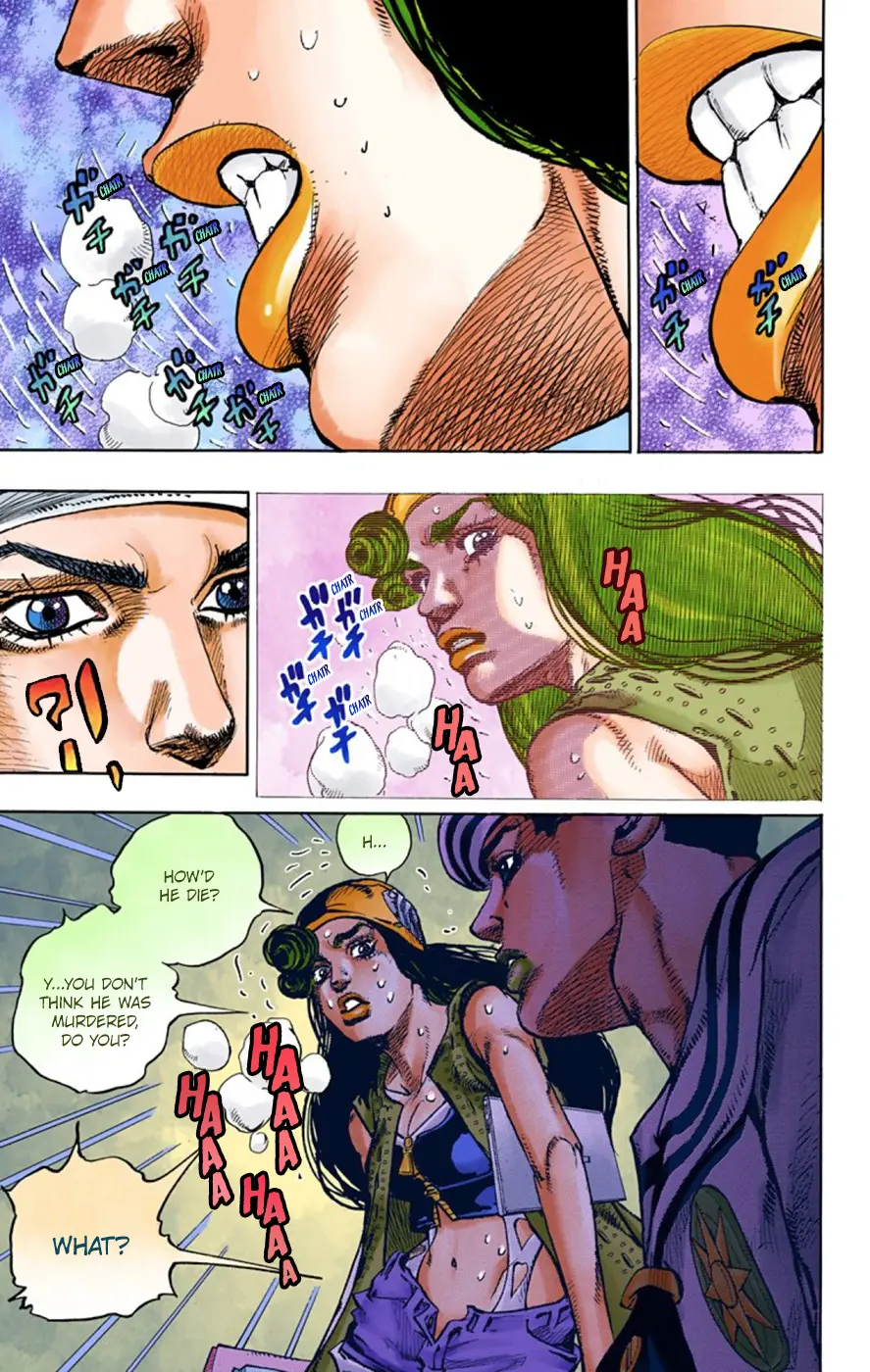 JoJo's Bizarre Adventure, Part 8: JoJolion Colored Manga β Chapter 45 β Page 13