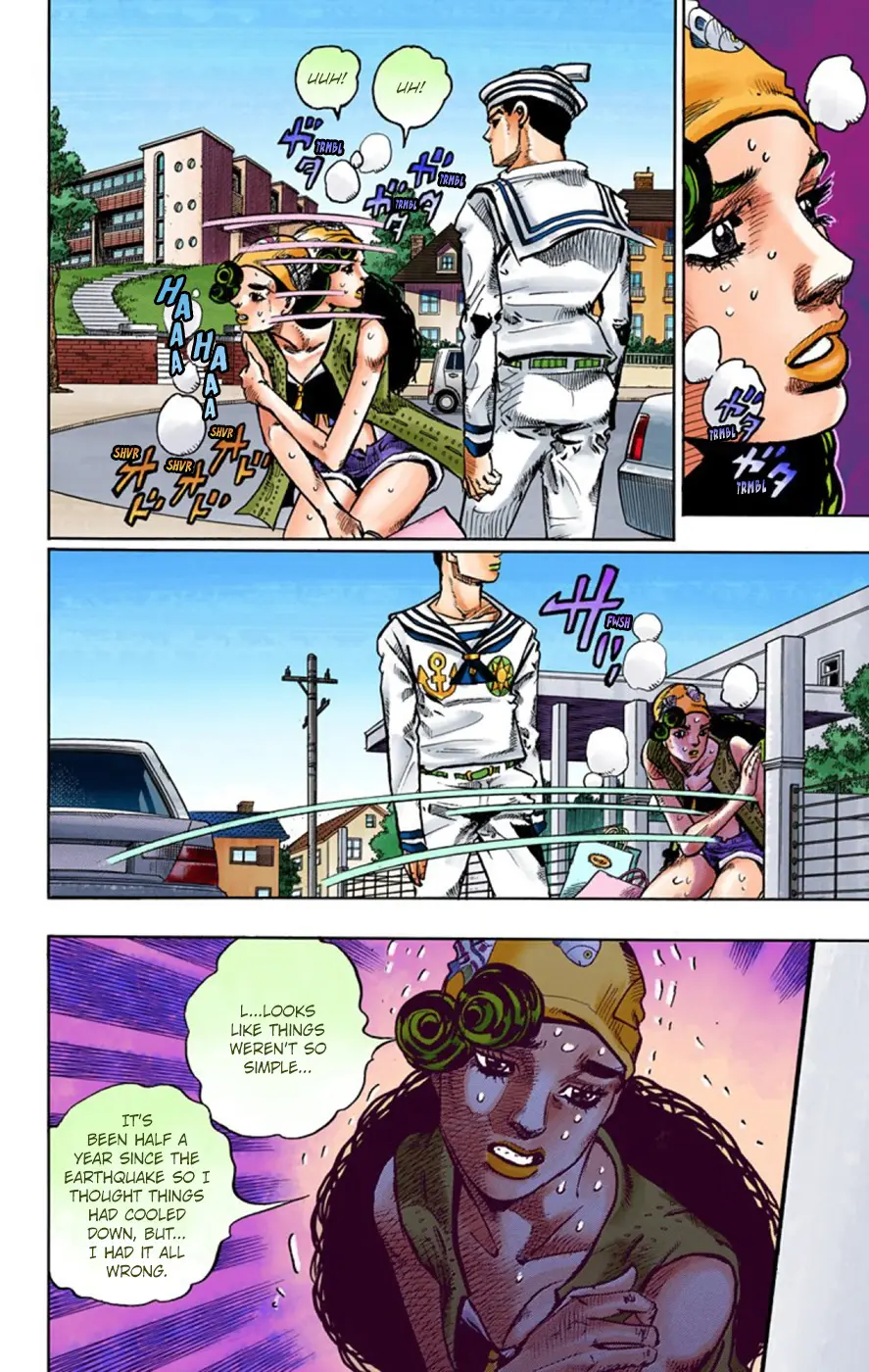JoJo's Bizarre Adventure, Part 8: JoJolion Colored Manga β Chapter 45 β Page 14