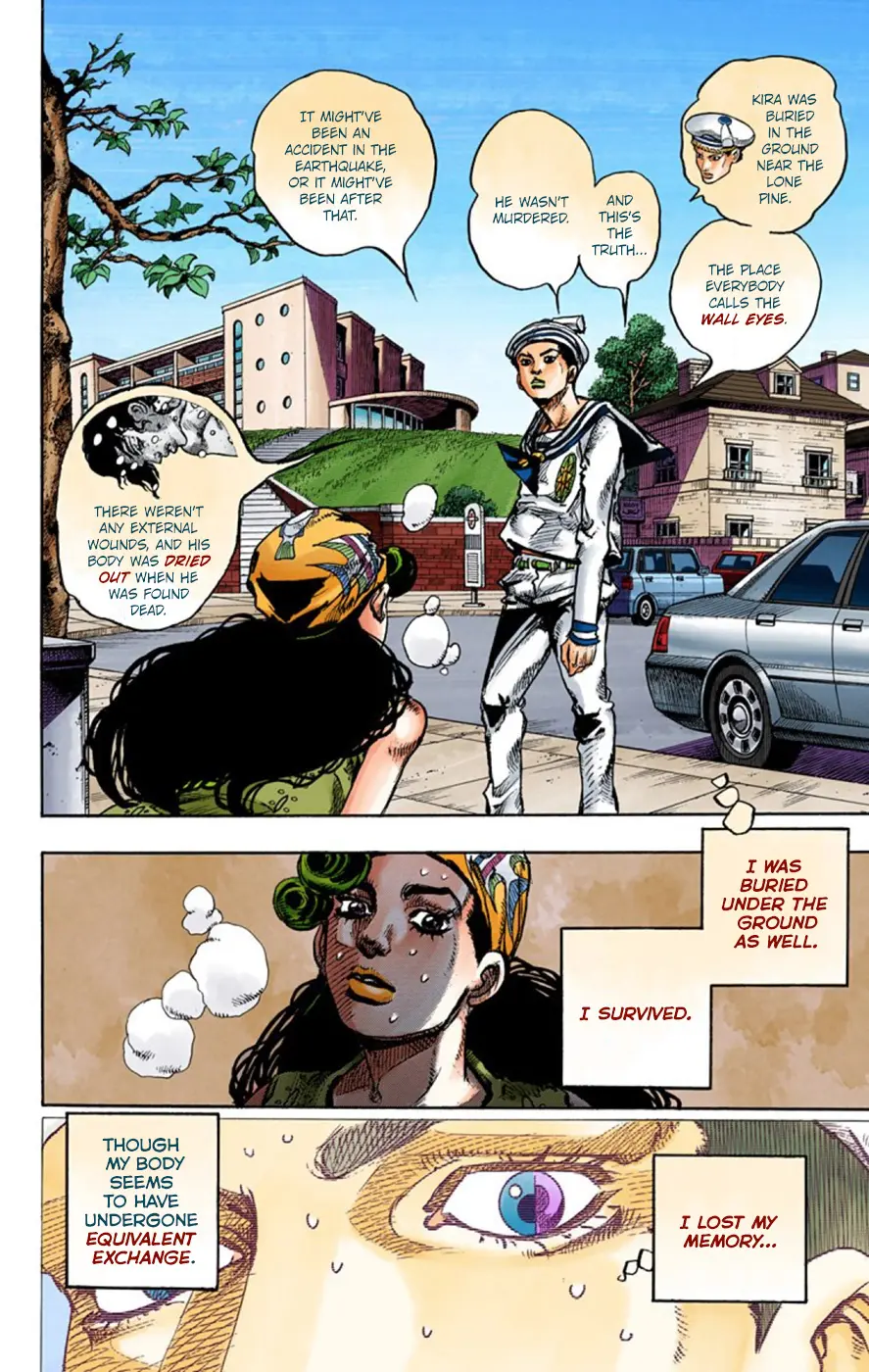 JoJo's Bizarre Adventure, Part 8: JoJolion Colored Manga β Chapter 45 β Page 16
