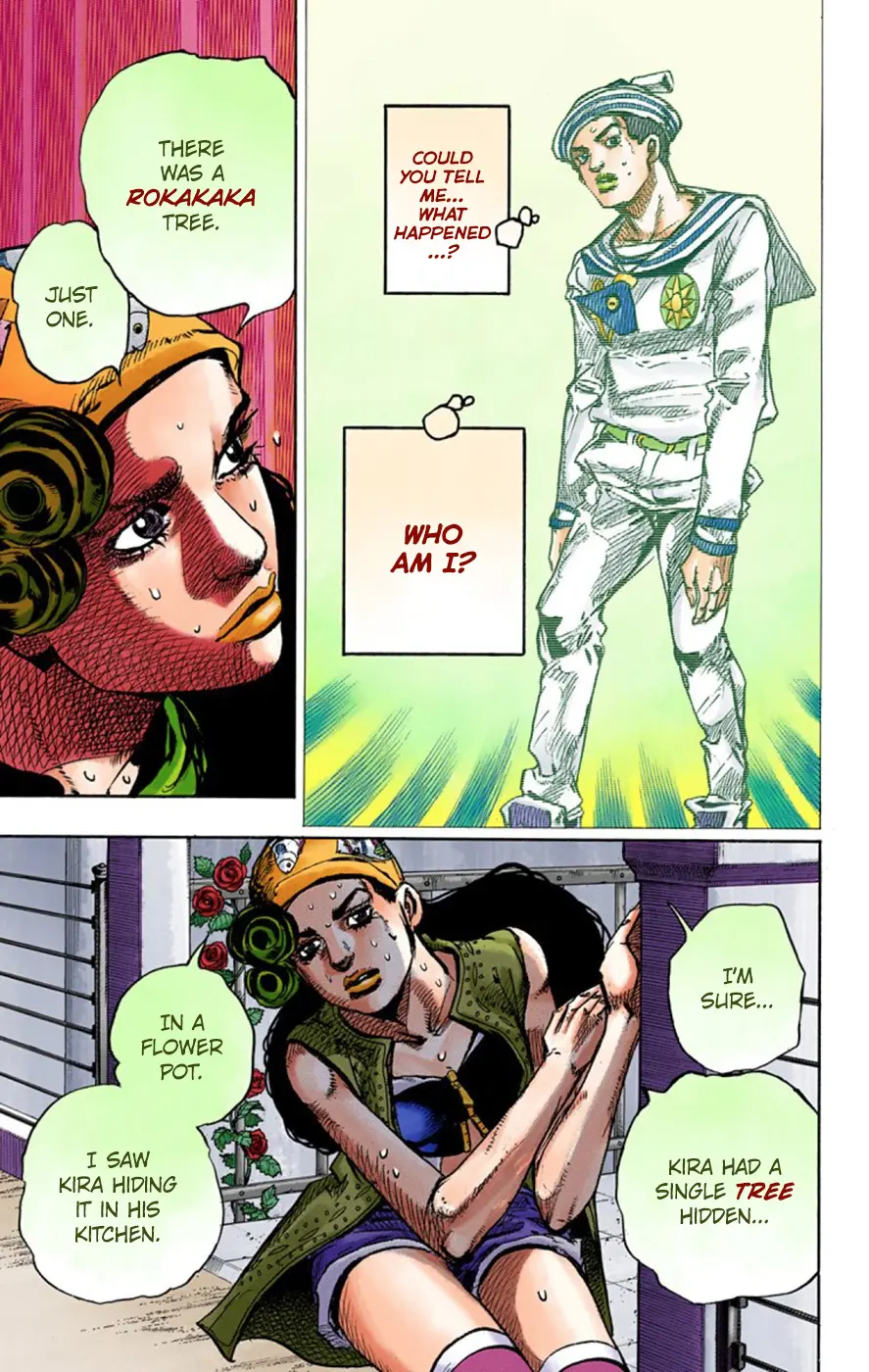 JoJo's Bizarre Adventure, Part 8: JoJolion Colored Manga β Chapter 45 β Page 17