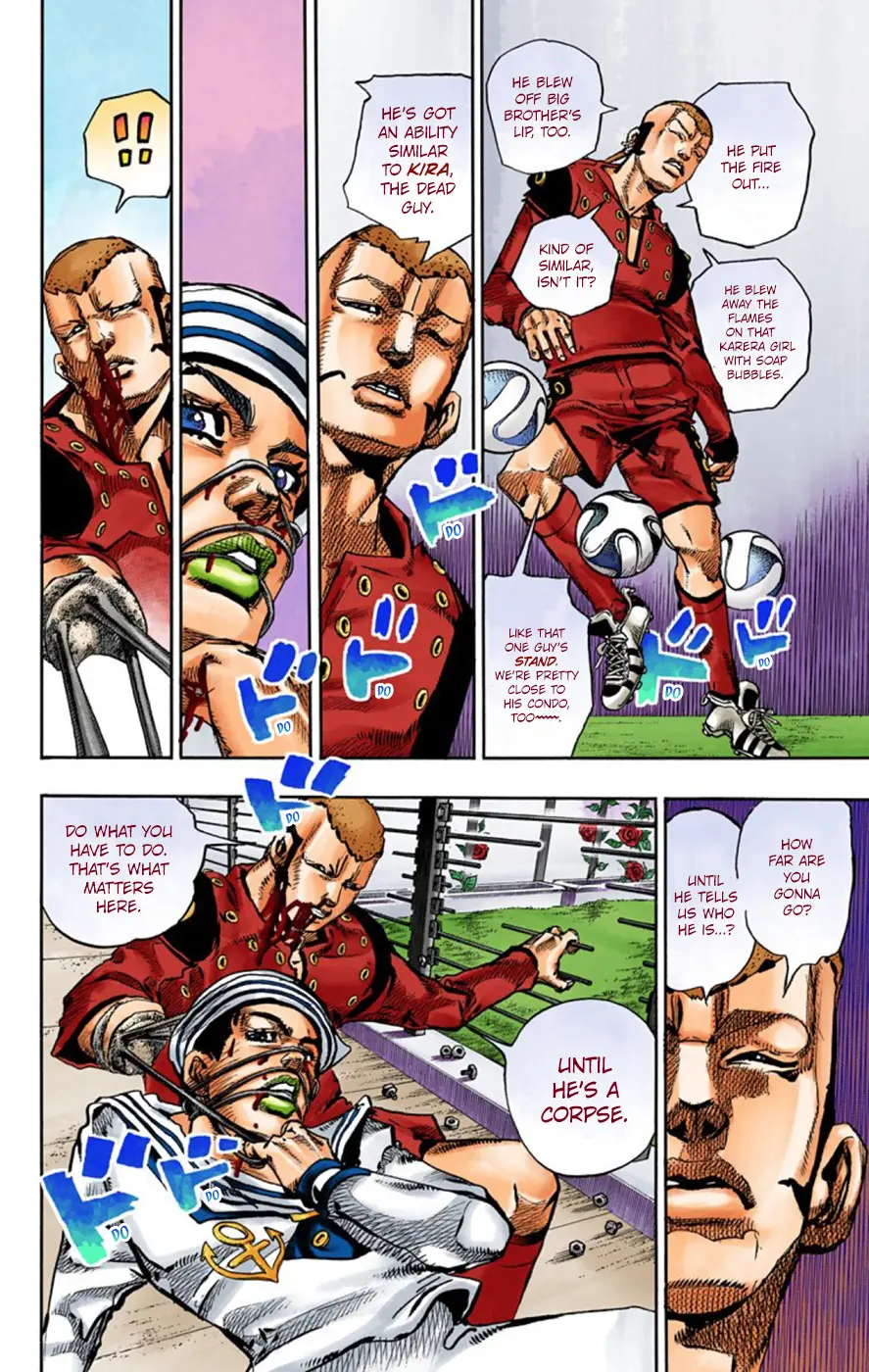 JoJo's Bizarre Adventure, Part 8: JoJolion Colored Manga β Chapter 46 β Page 8