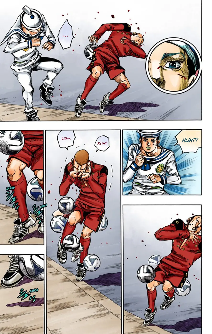 JoJo's Bizarre Adventure, Part 8: JoJolion Colored Manga β Chapter 46 β Page 15