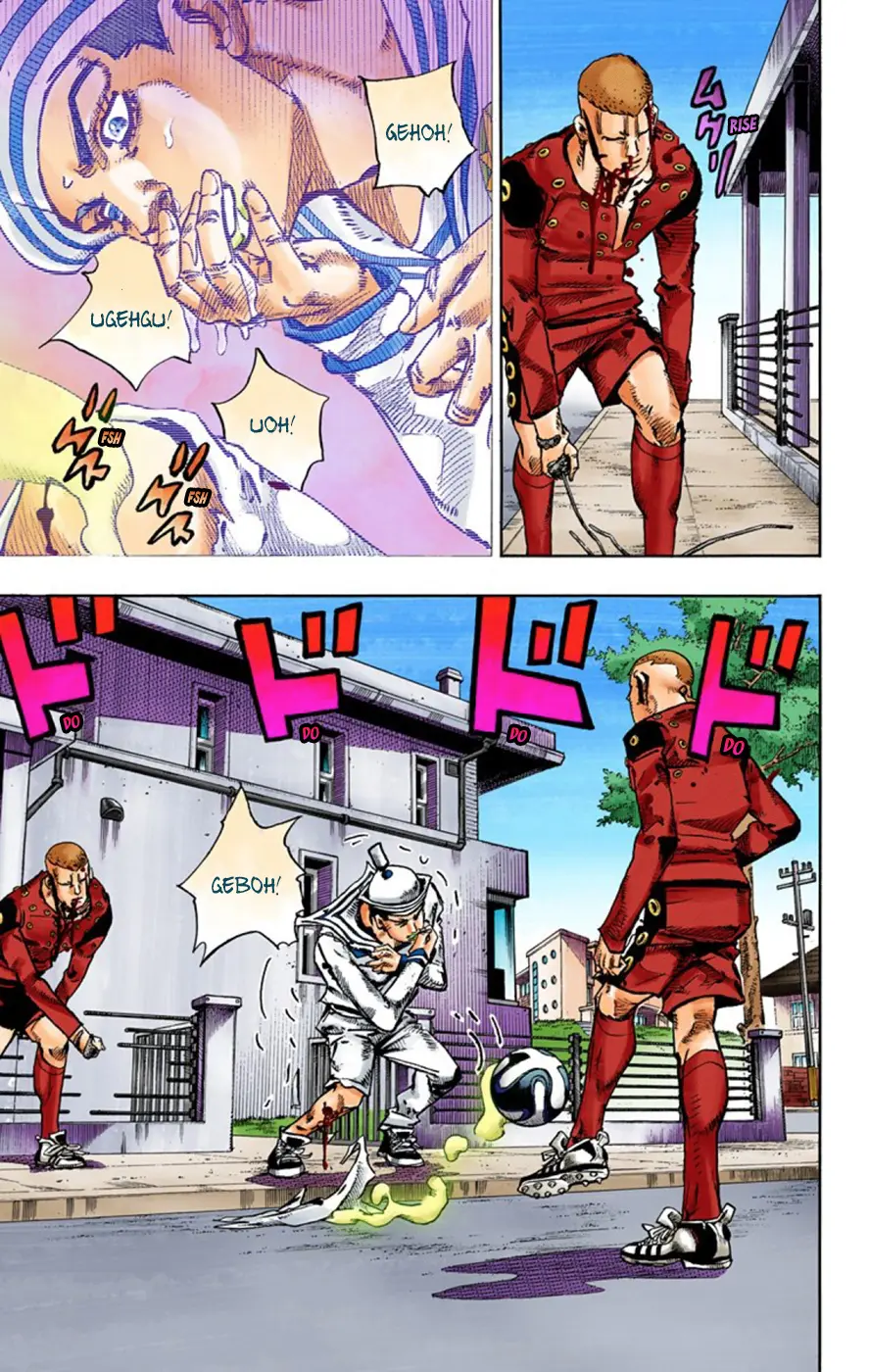 JoJo's Bizarre Adventure, Part 8: JoJolion Colored Manga β Chapter 46 β Page 21