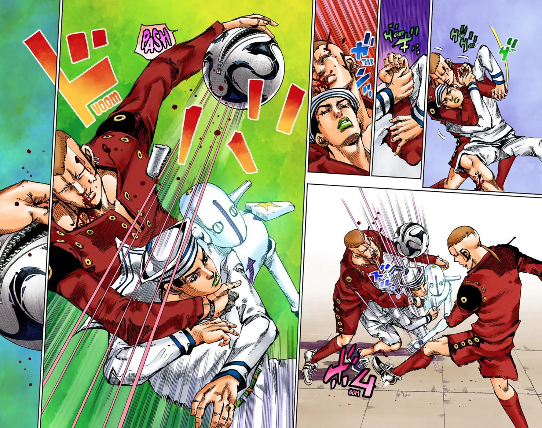 JoJo's Bizarre Adventure, Part 8: JoJolion Colored Manga β Chapter 46 β Page 24