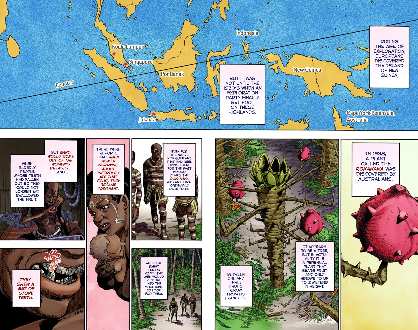 JoJo's Bizarre Adventure, Part 8: JoJolion Colored Manga β Chapter 47 β Page 8