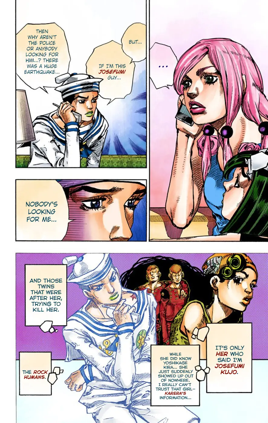 JoJo's Bizarre Adventure, Part 8: JoJolion Colored Manga β Chapter 47 β Page 12