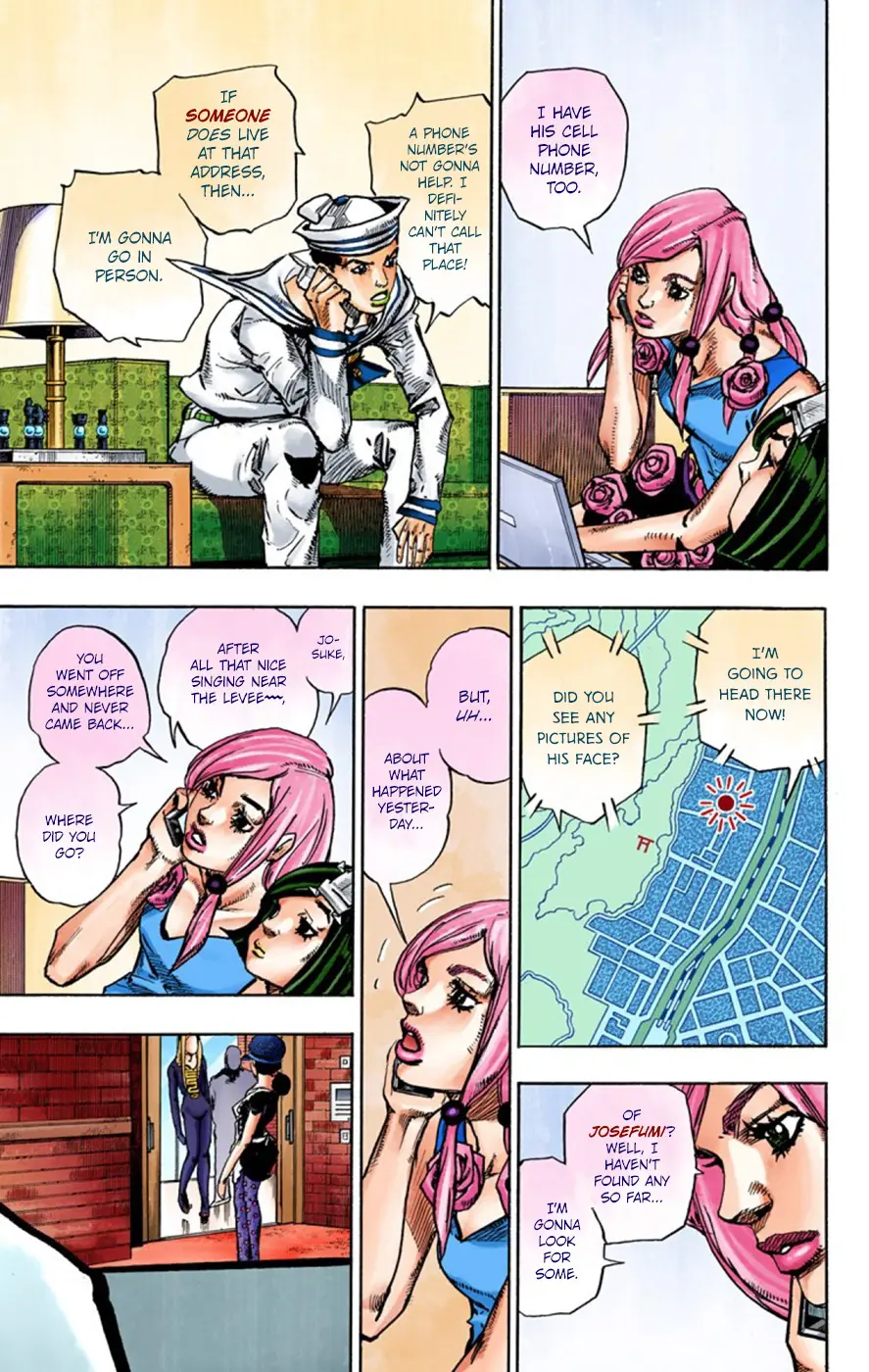 JoJo's Bizarre Adventure, Part 8: JoJolion Colored Manga β Chapter 47 β Page 13